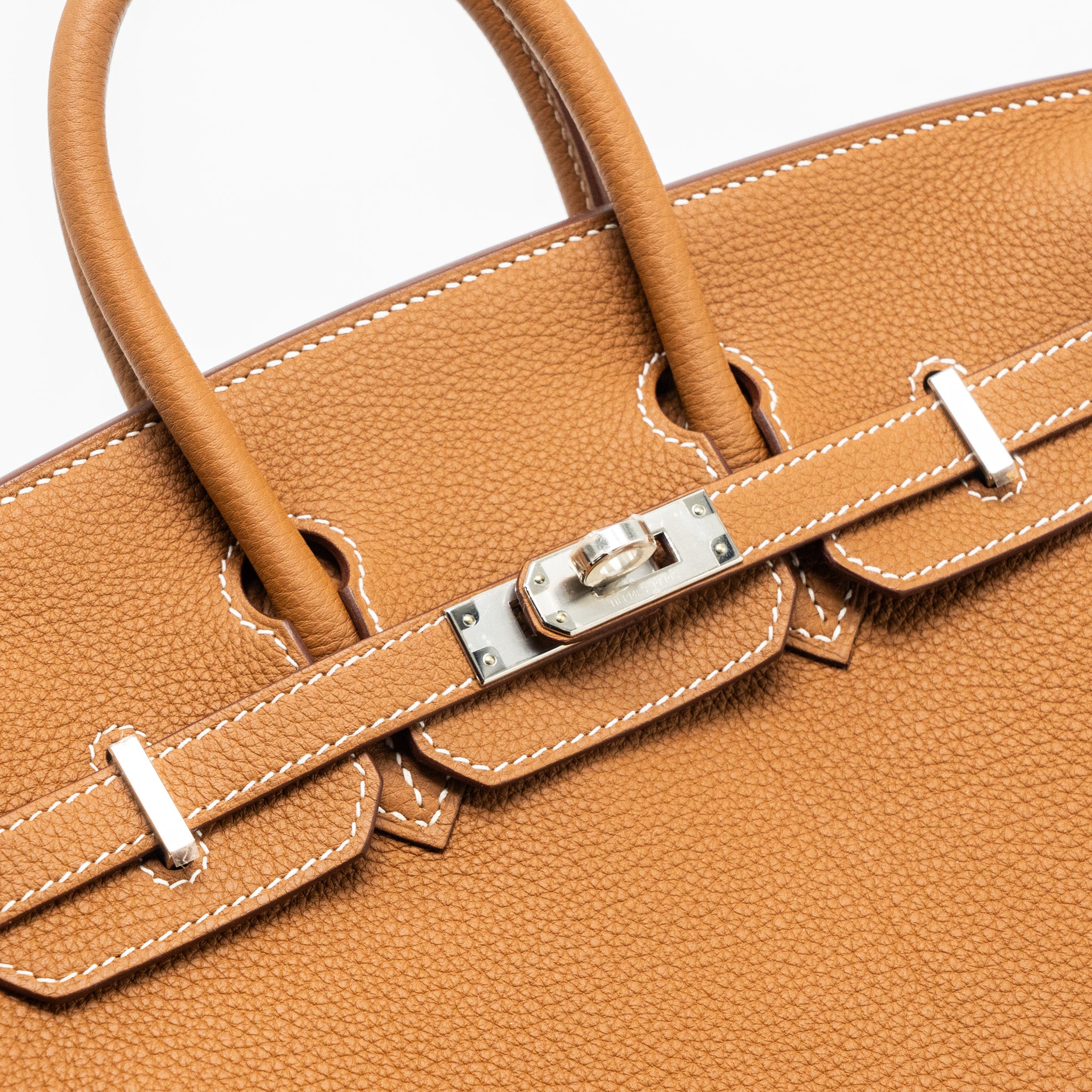 Hermes Birkin 25 Togo Gold SHW Stamp Z - Image 9