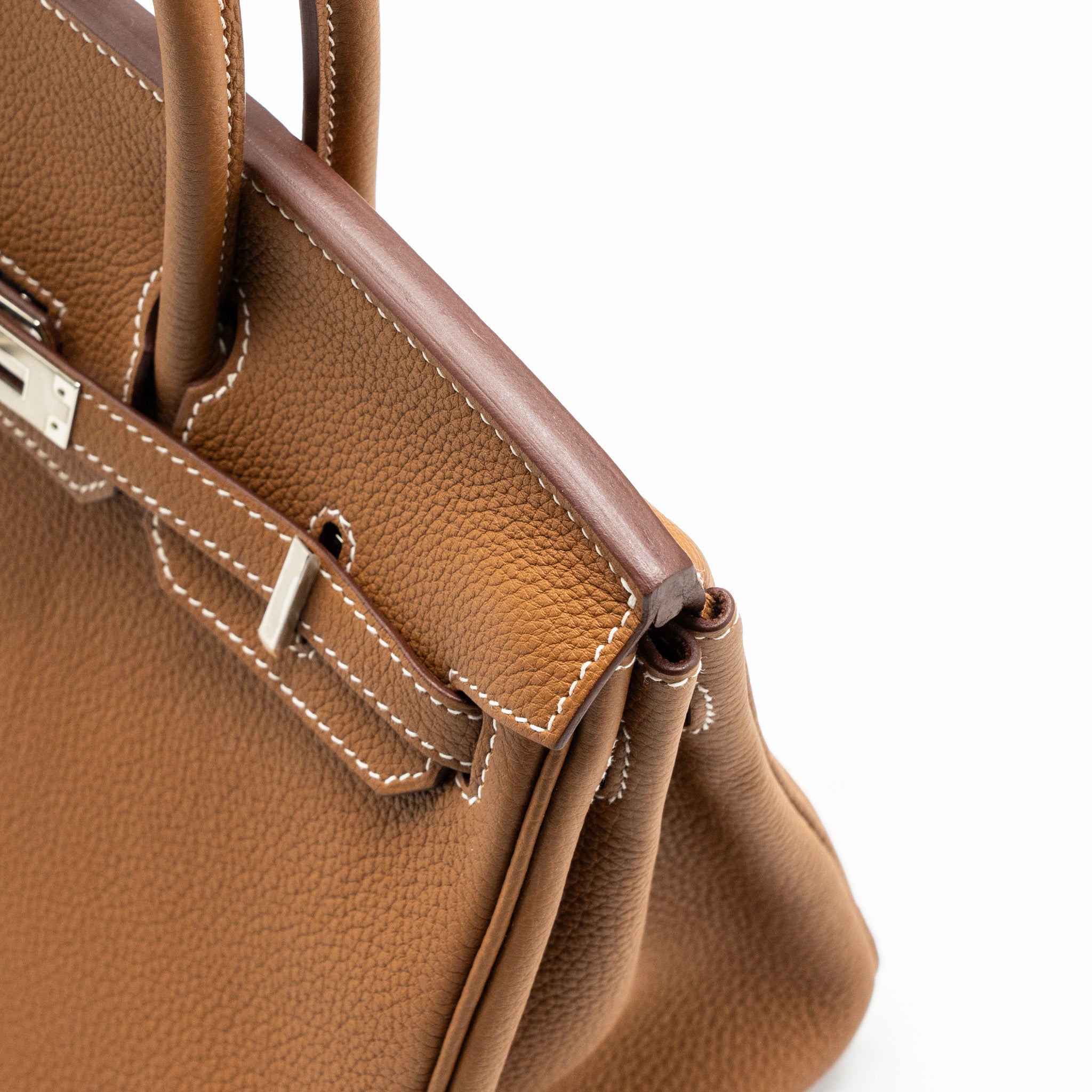 Hermes Birkin 25 Togo Gold SHW Stamp Z - Image 11