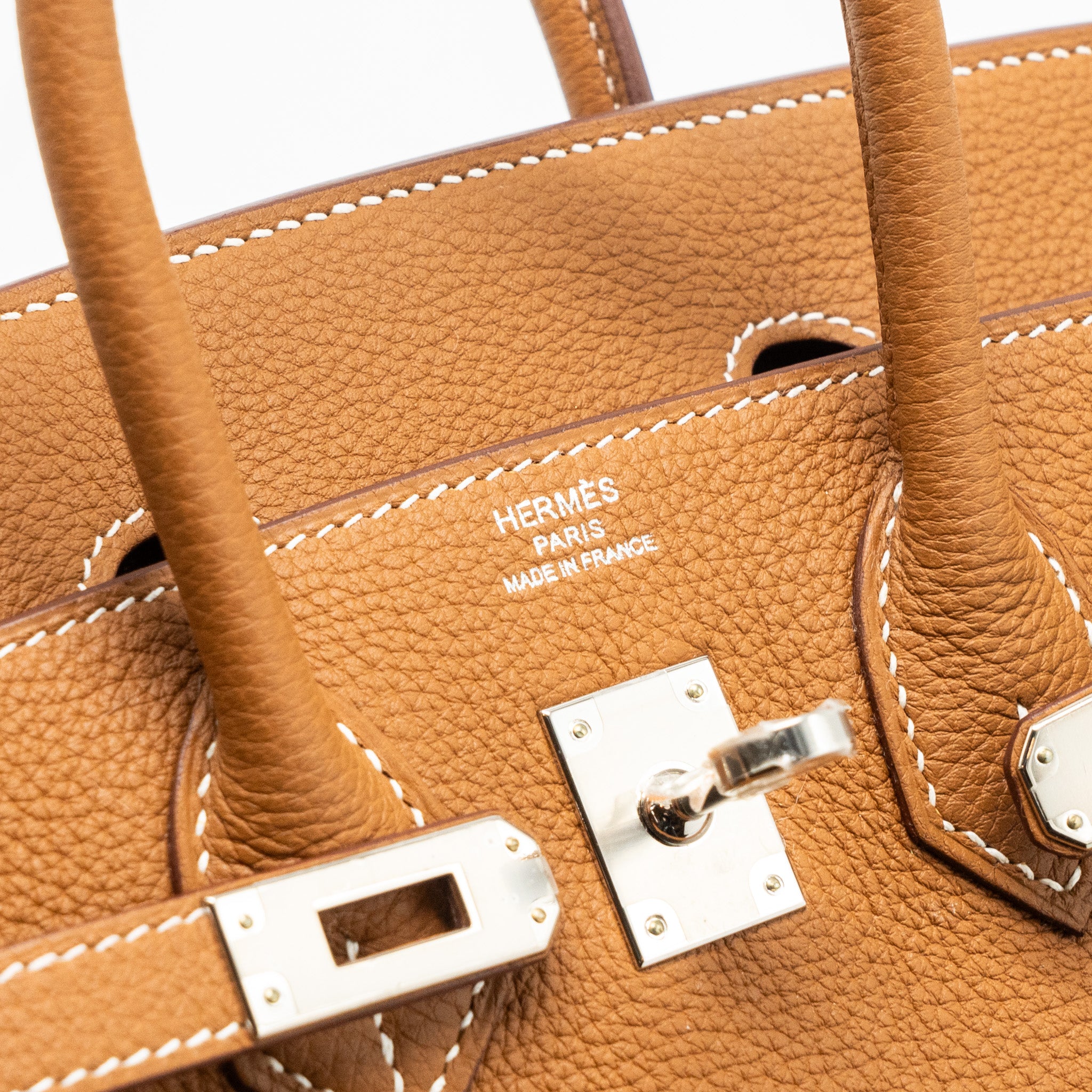 Hermes Birkin 25 Togo Gold SHW Stamp Z - Image 13