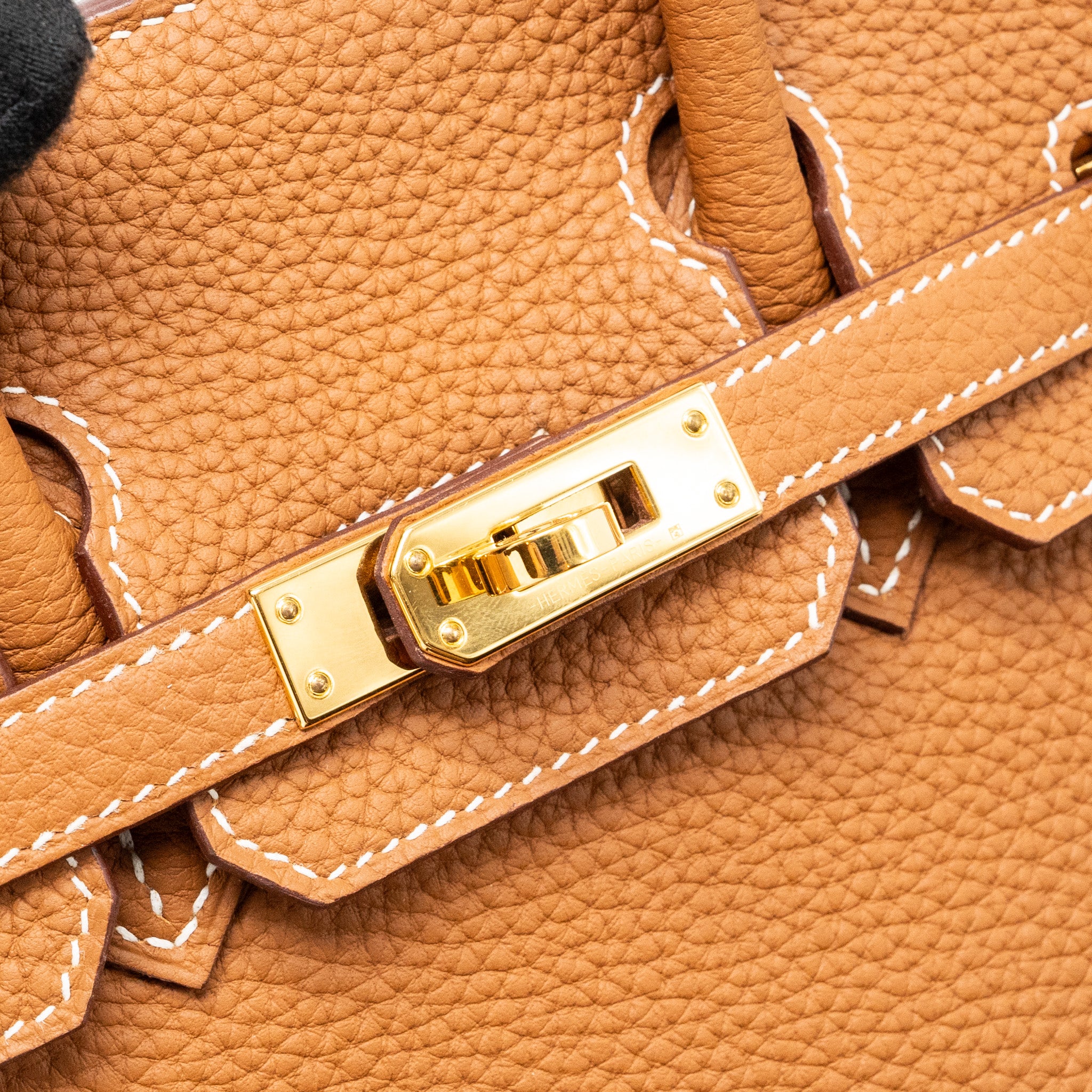 Hermes Birkin 25 Togo Gold GHW Stamp Y - Image 11