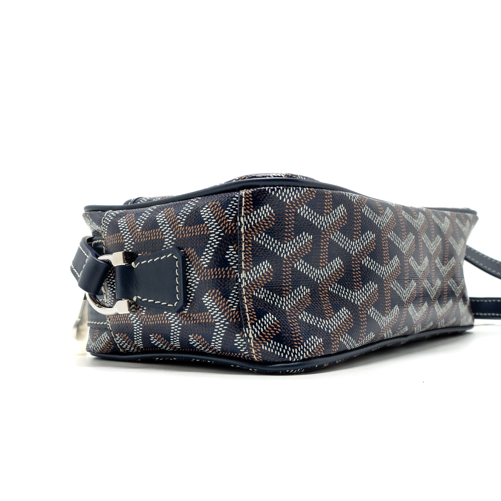 Goyard cap vert PM limited edition goyardline canvas blue/multicolour SHW - Image 6