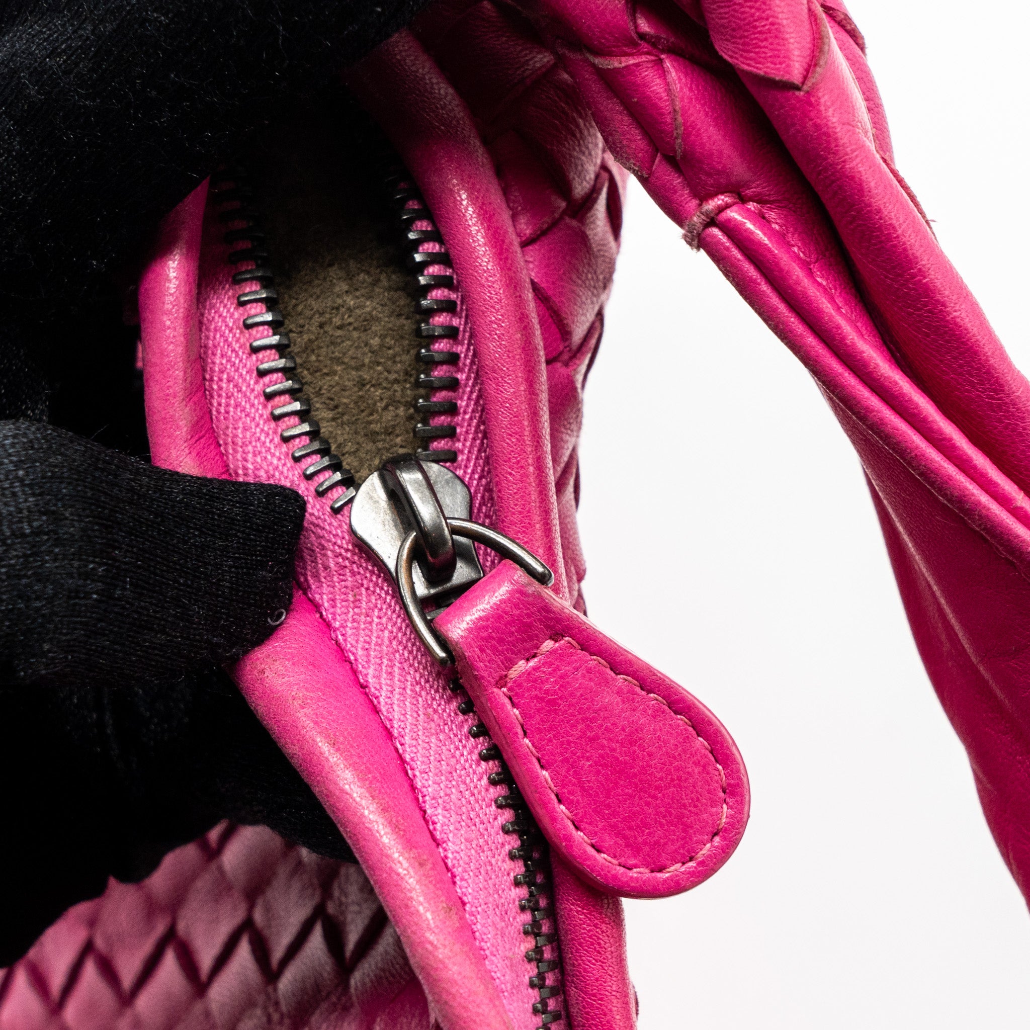 Bottega veneta intrecciato large shoulder bag Nappa pink SHW - Image 8