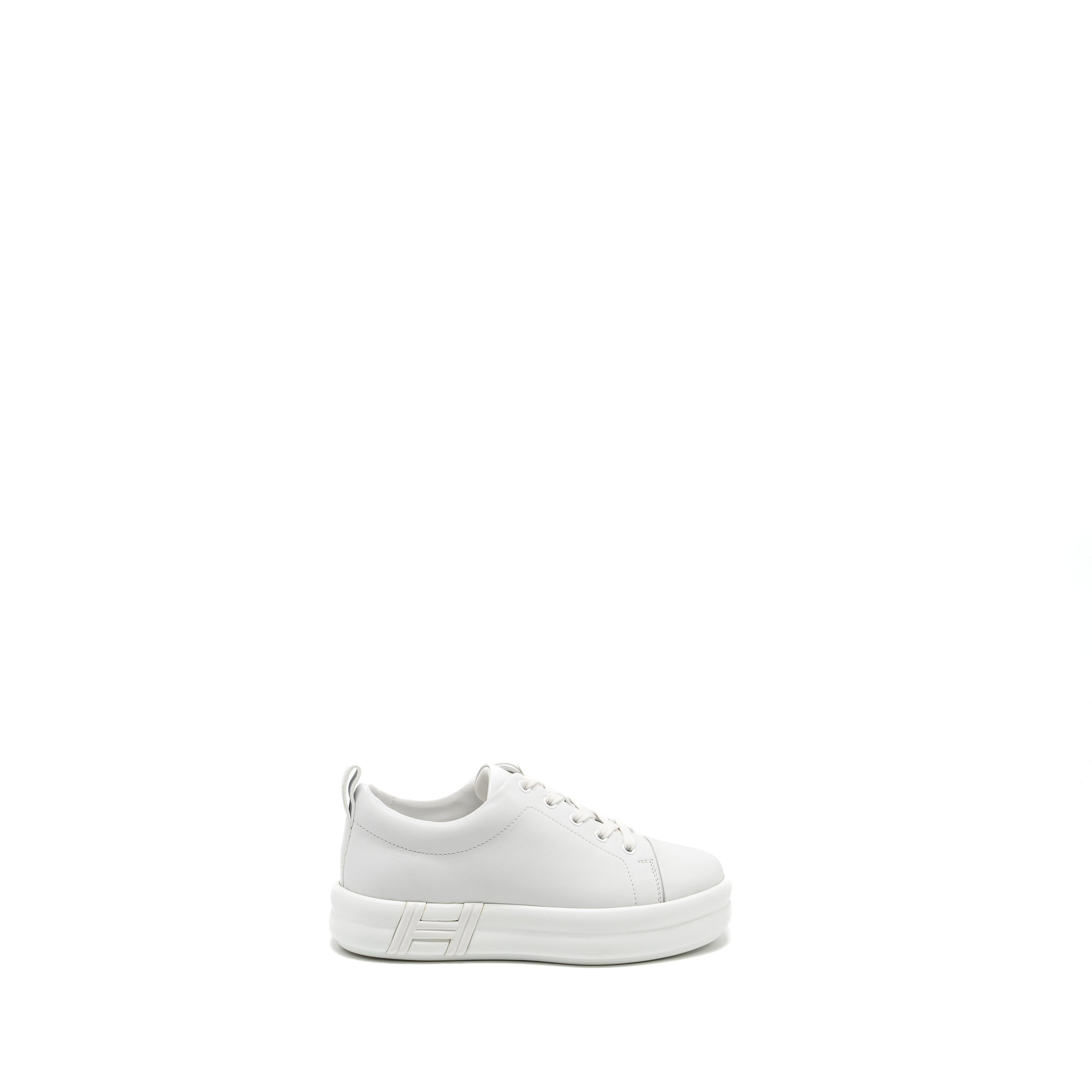 Hermes size 35 happy sneaker calfskin blanc - Image 5