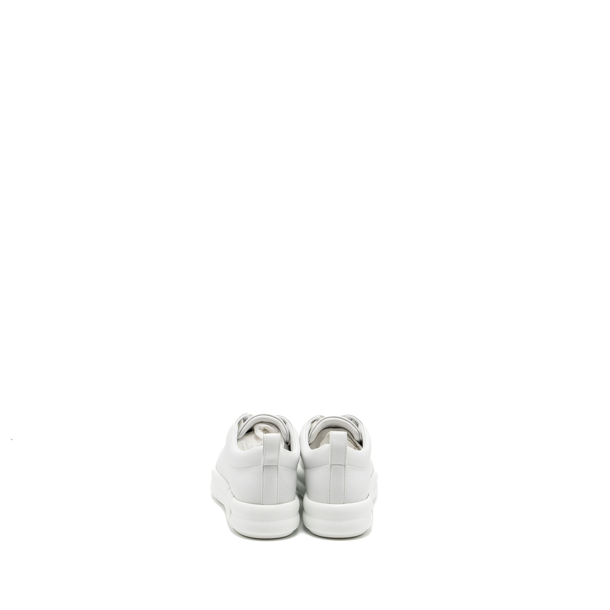 Hermes size 35 happy sneaker calfskin blanc - Image 4