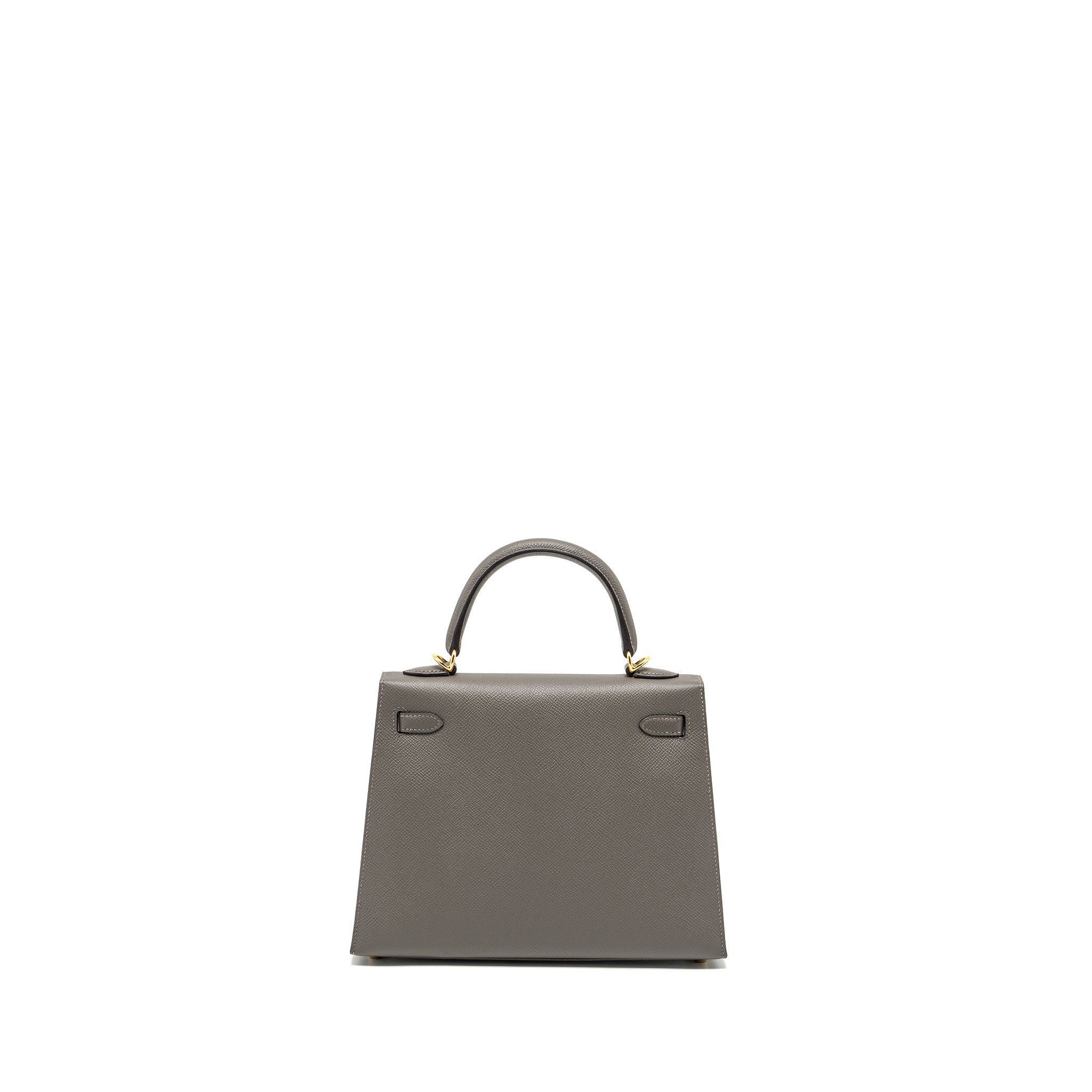 Hermes kelly 25 sellier Epsom gris Meyer GHW stamp U - Image 2