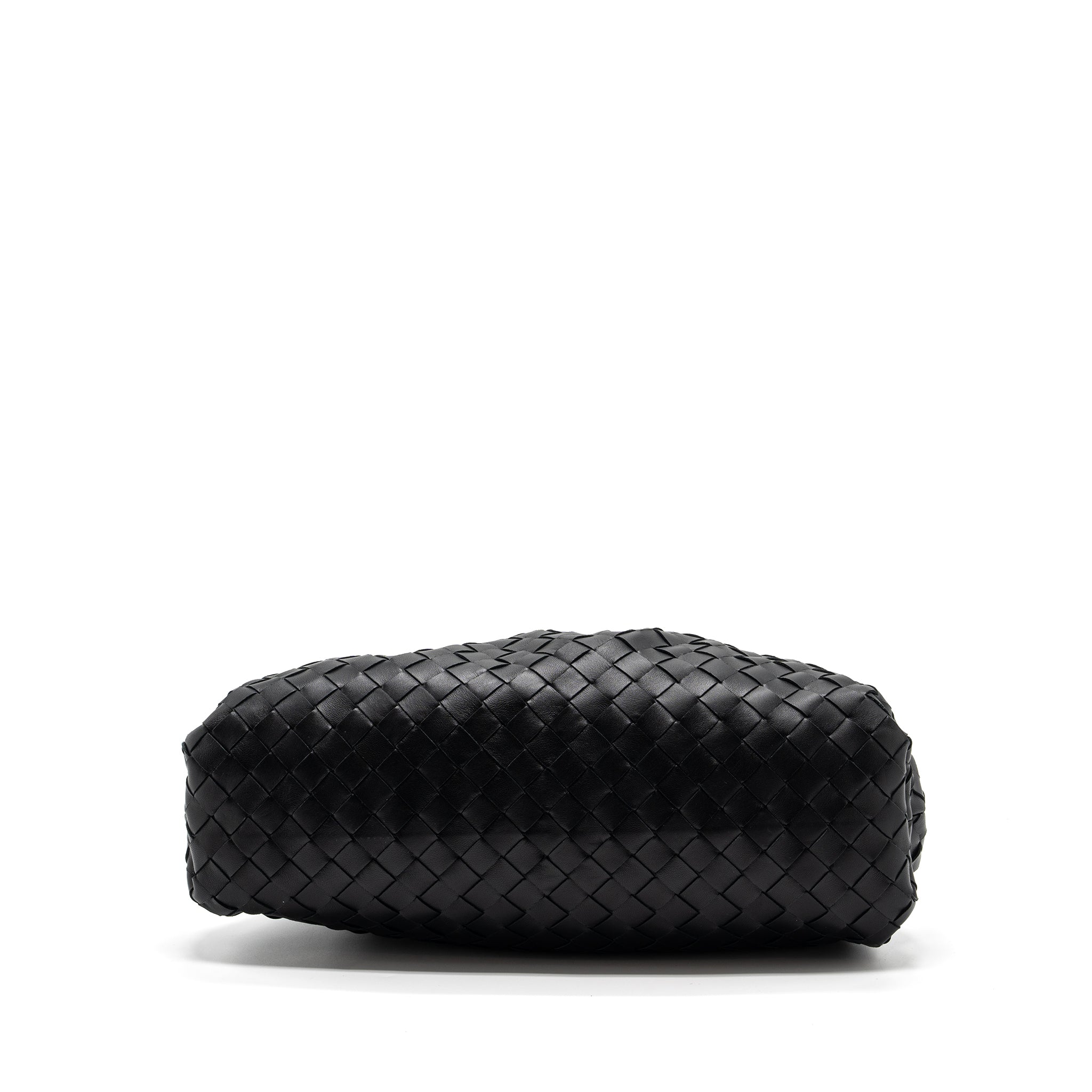 Bottega Veneta Pouch Intrecciato leather clutch lambskin black - Image 5