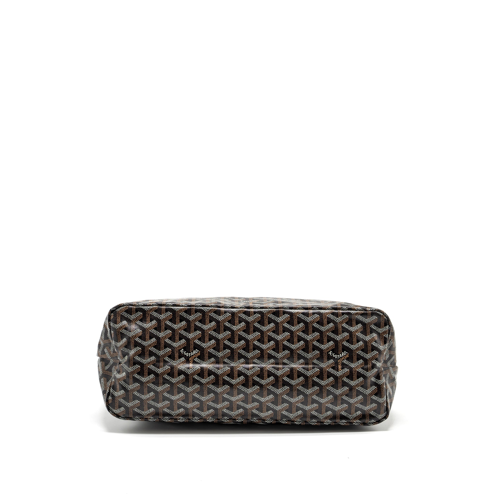 Goyard Boheme Hobo bag Goyardline canvas / calfskin black SHW - Image 5