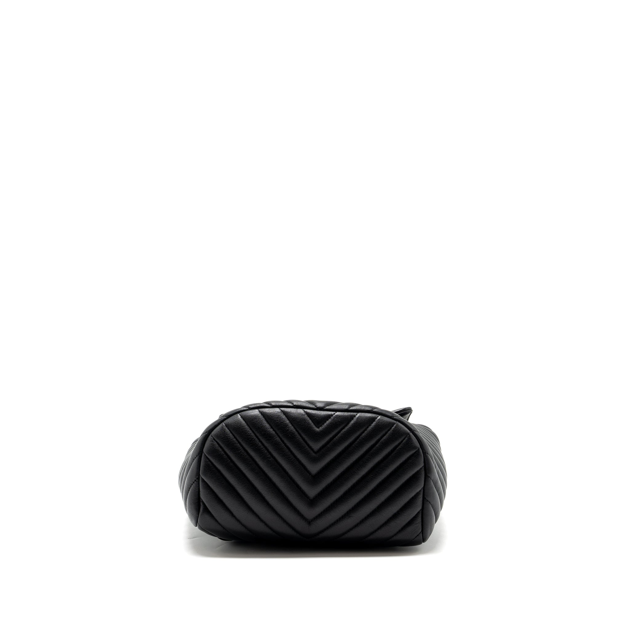 Chanel Small Urban Spirit Backpack Chevron Calfskin Black SHW - Image 3