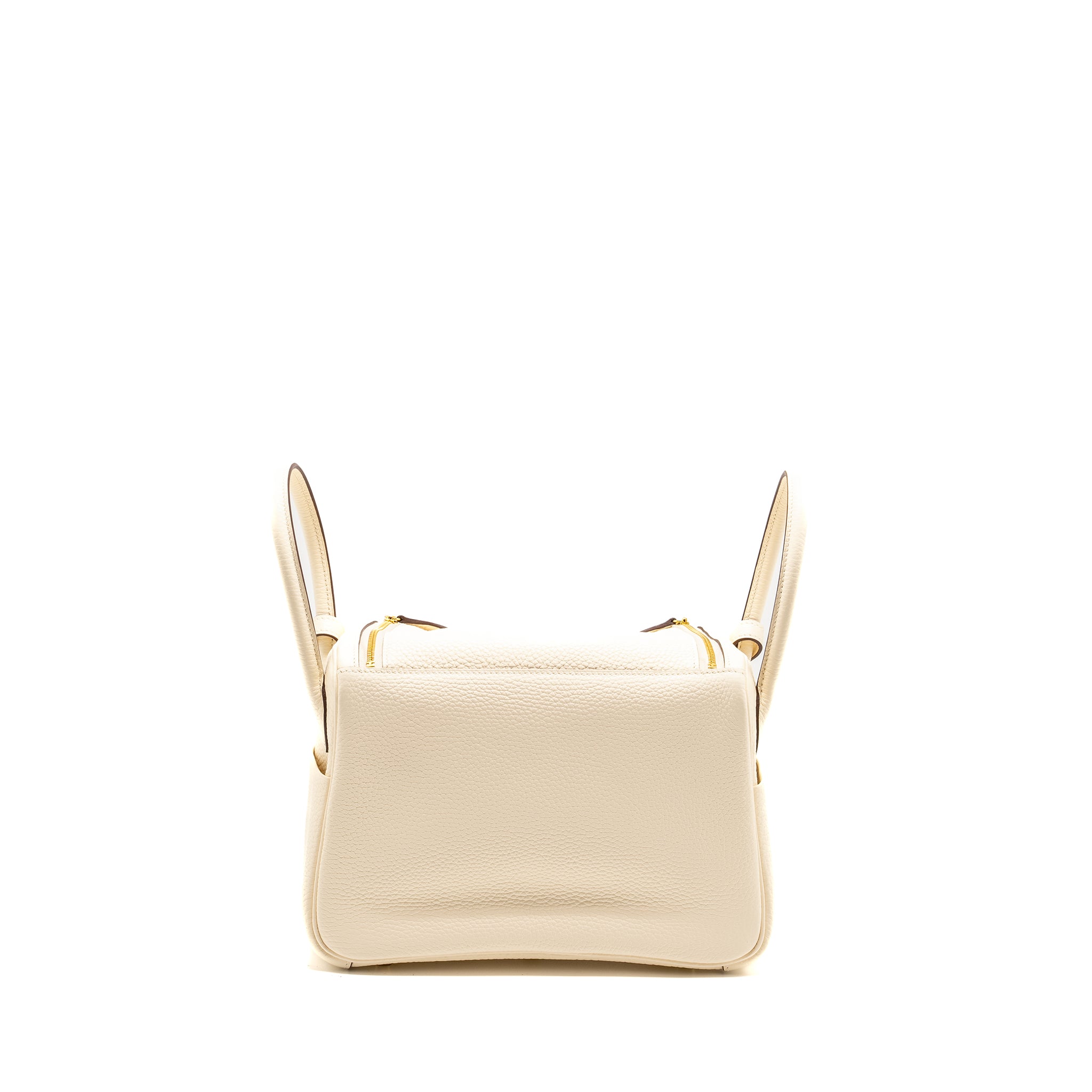 HERMES Lindy 26 Clemence Nata GHW Stamp W - Image 2