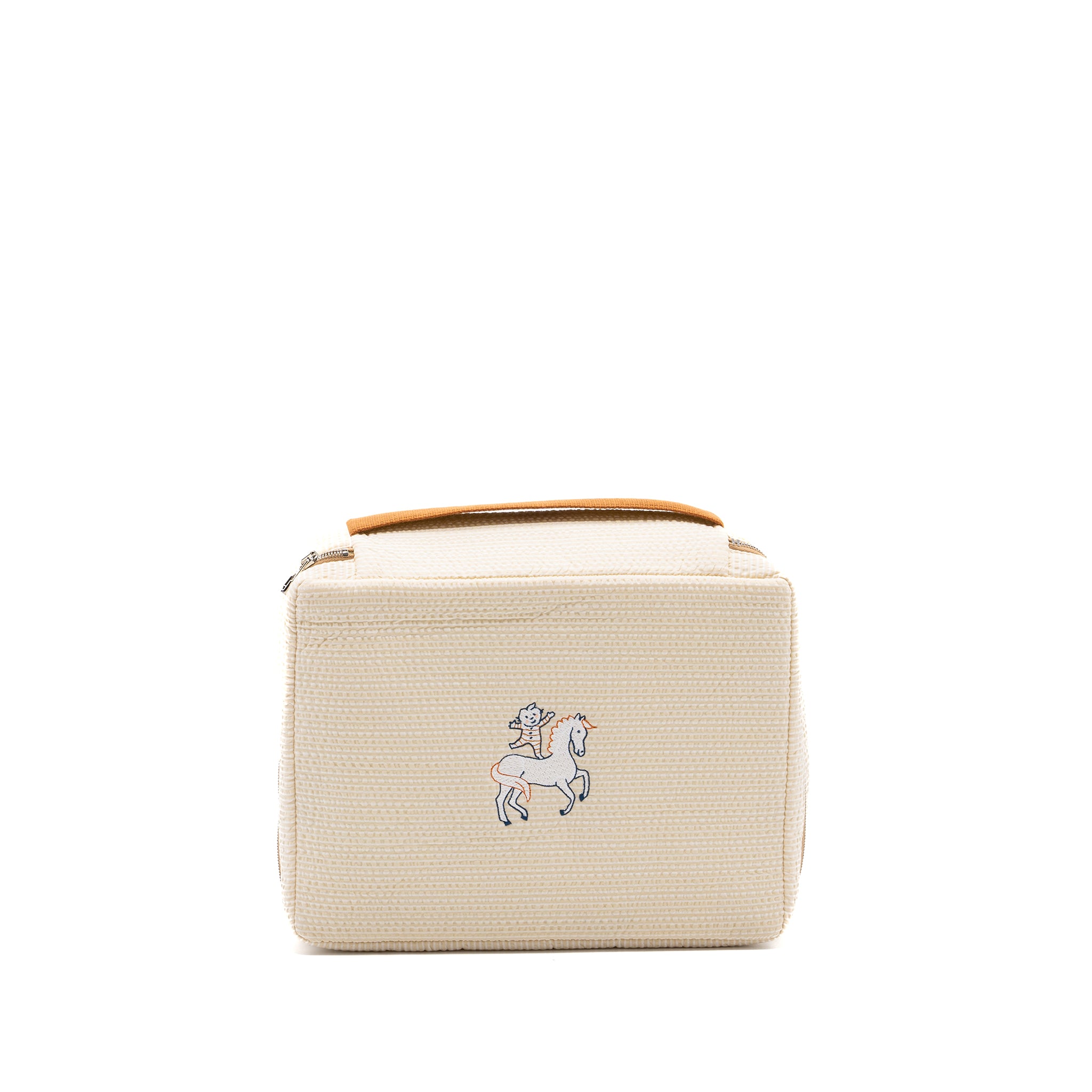 Hermes Toogo Cabriole Case, medium model cotton biscuit SHW