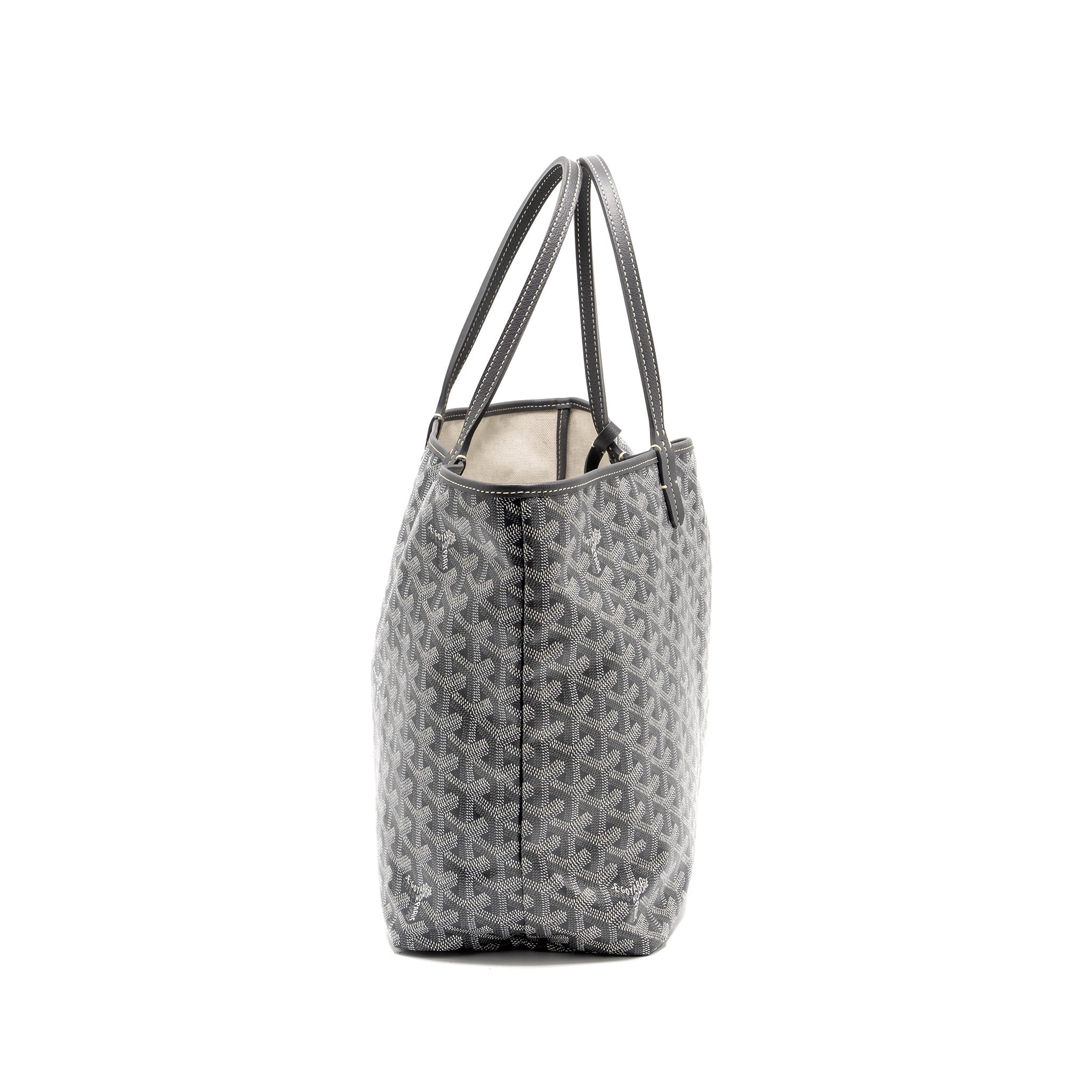 Goyard Saint Louis PM tote bag goyardline Canvas grey SHW - Image 3