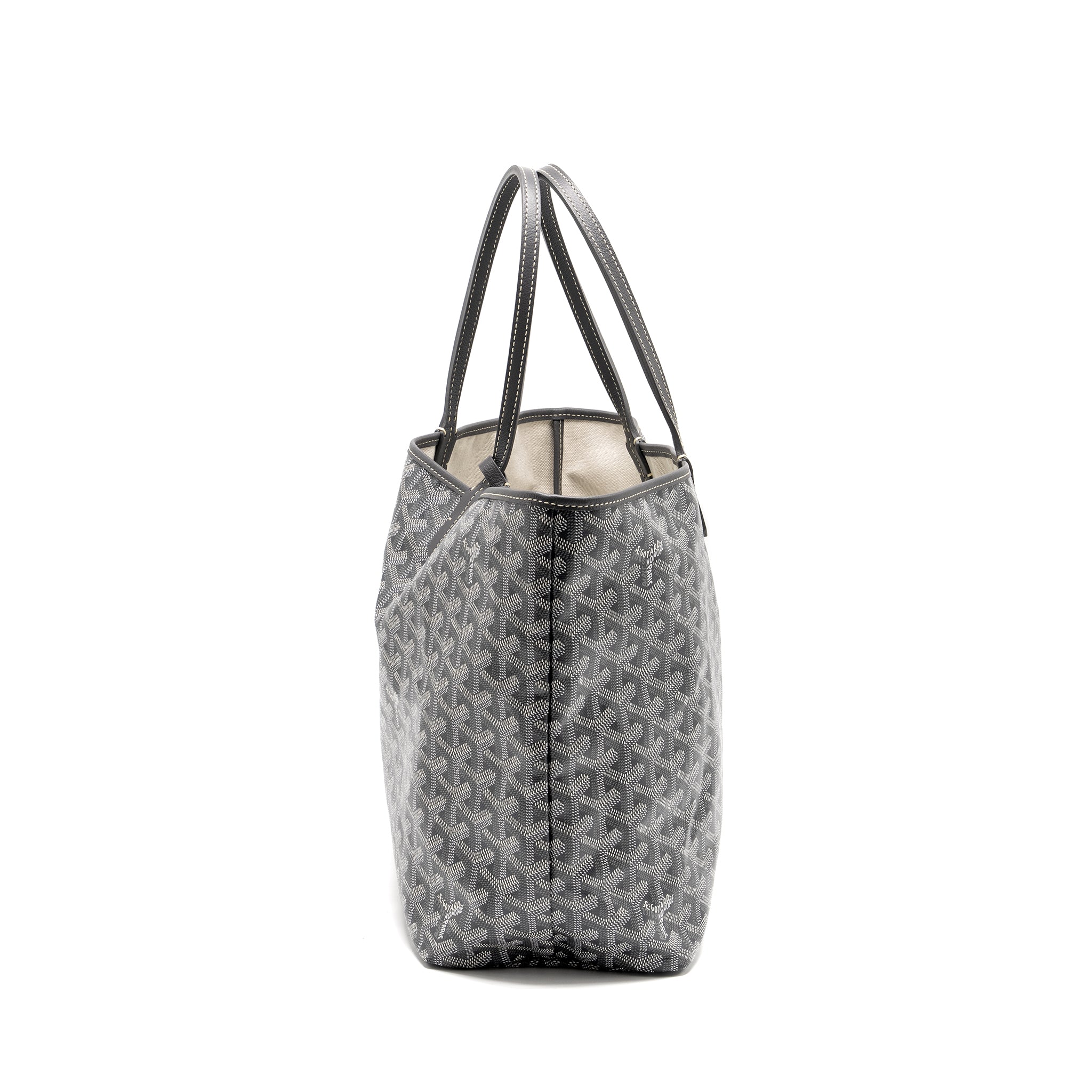 Goyard Saint Louis PM tote bag goyardline Canvas grey SHW - Image 4