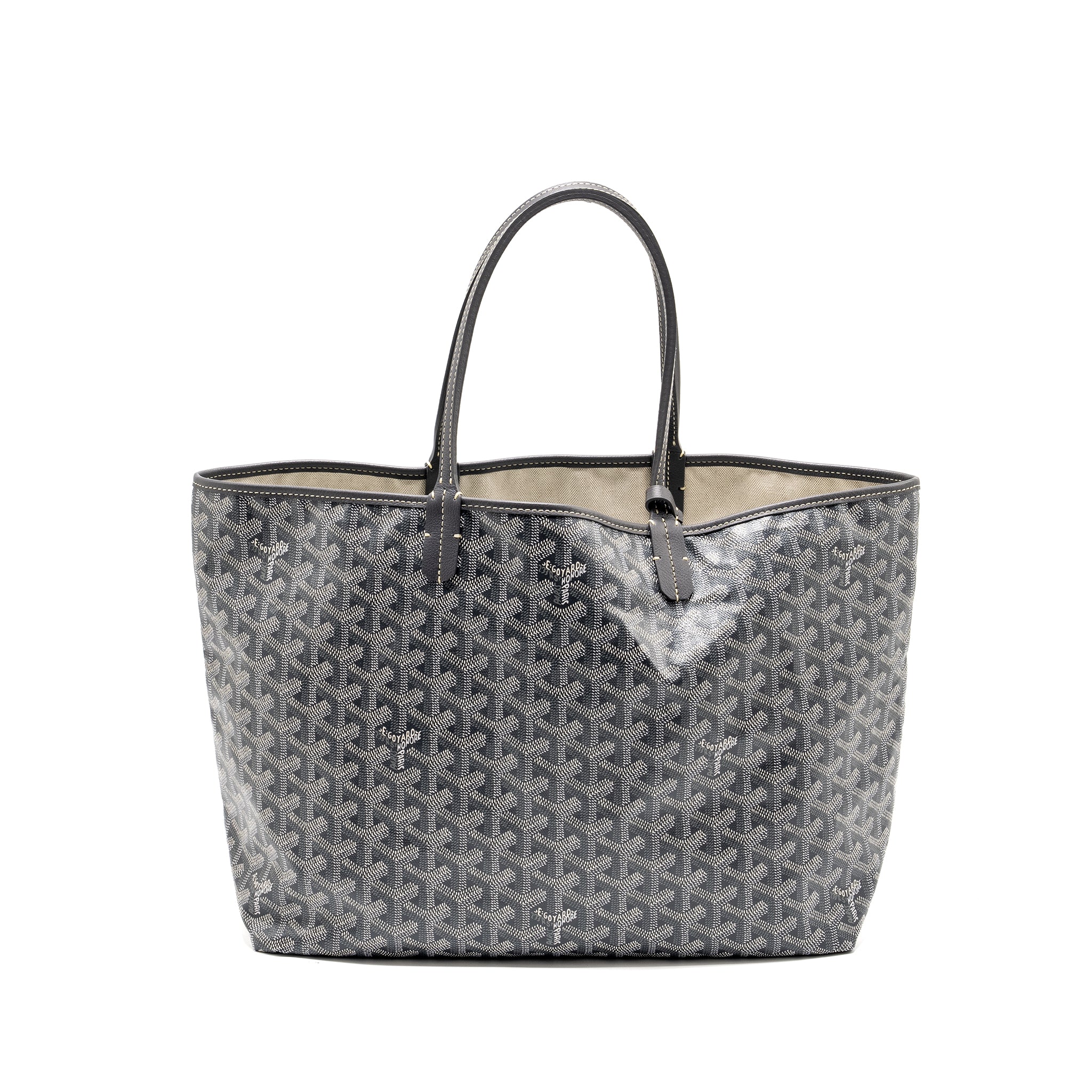 Goyard Saint Louis PM tote bag goyardline Canvas grey SHW - Image 2