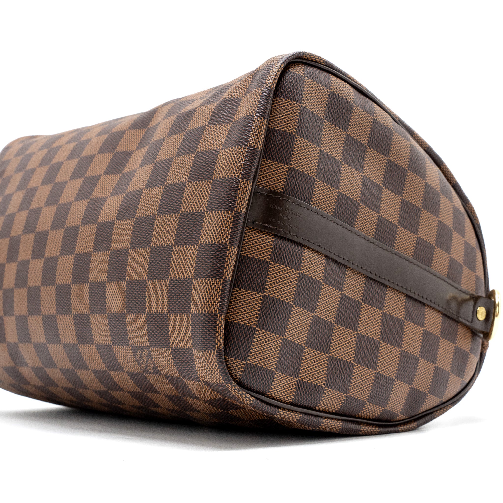 Louis Vuitton speedy bandouliere 30 damier Ebene GHW - Image 7