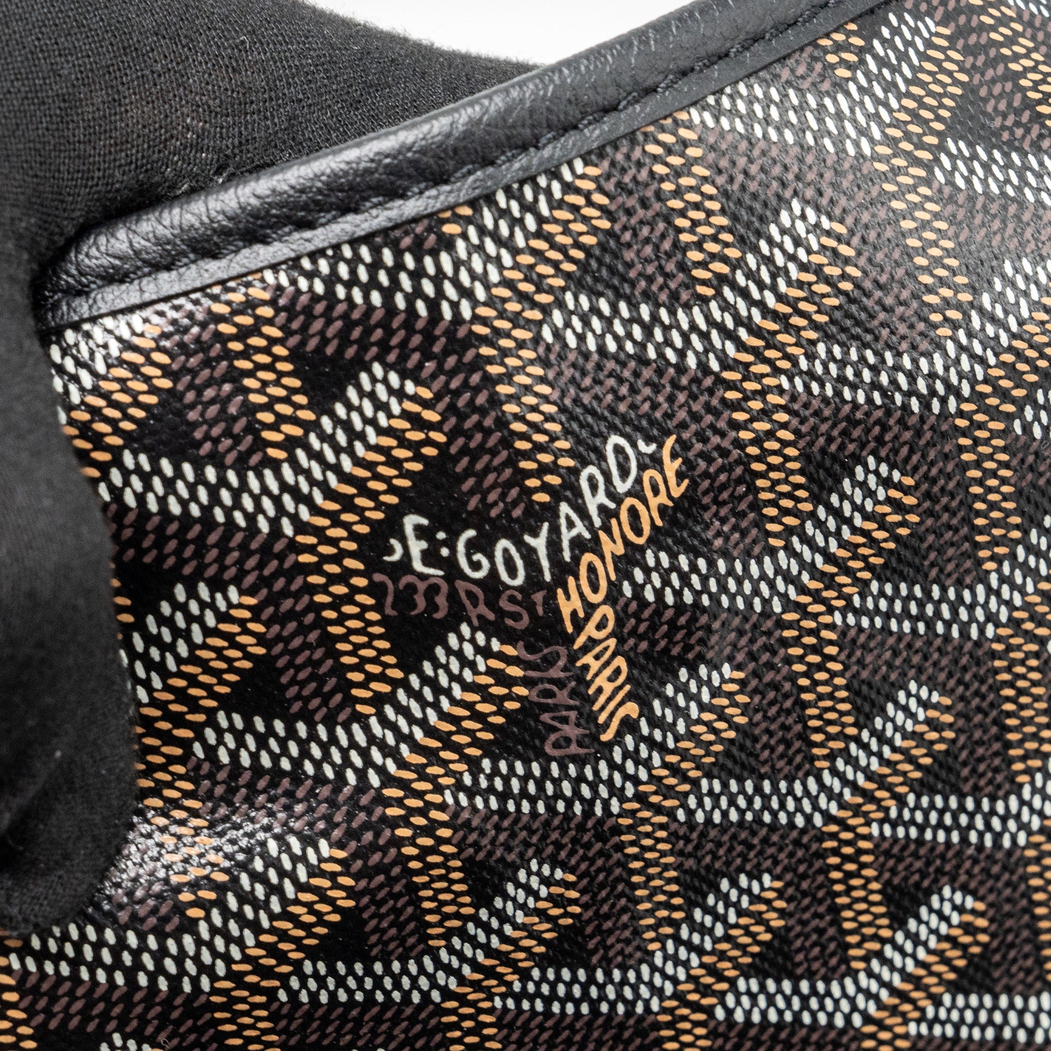 Goyard Boheme Hobo bag Goyardline canvas / calfskin black SHW - Image 19