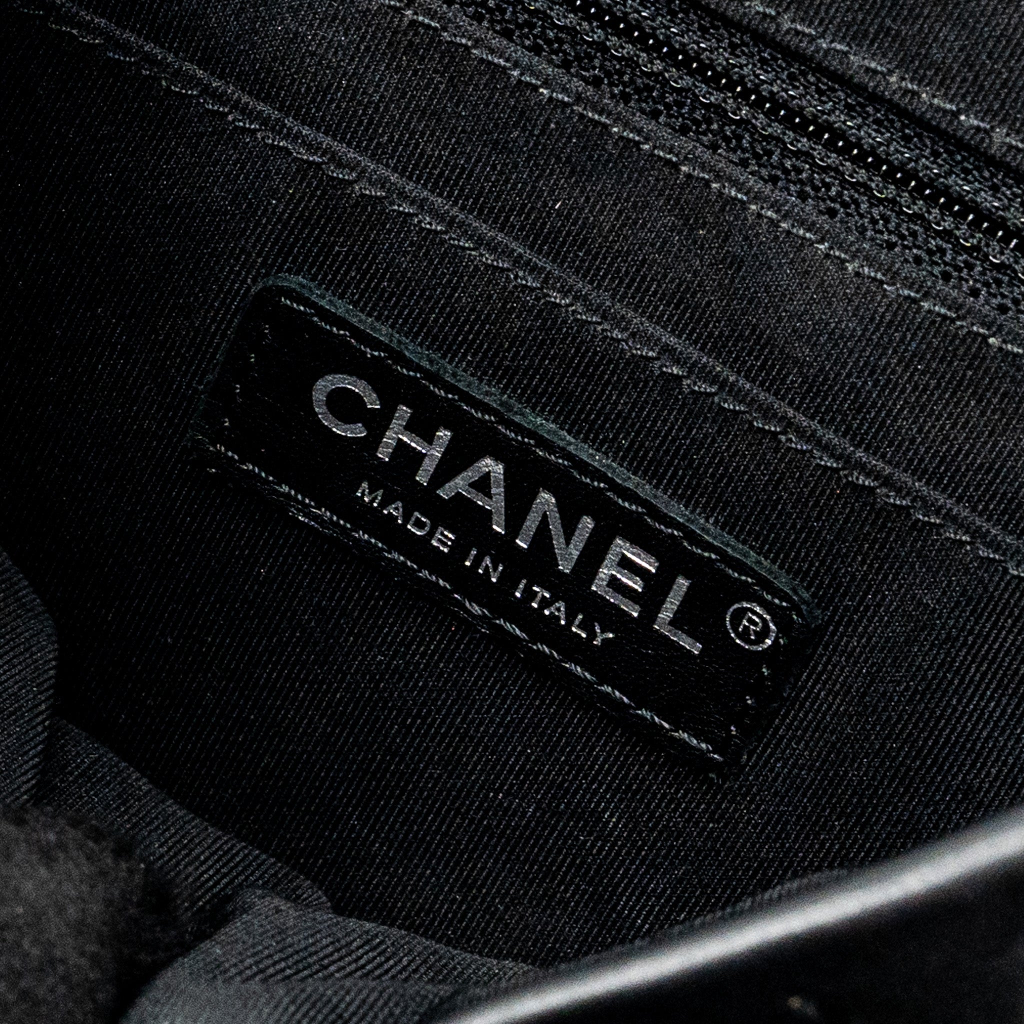Chanel Small Urban Spirit Backpack Chevron Calfskin Black SHW - Image 15