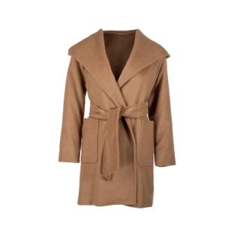 Max Mara Size 34 Rialto Robe Coat Camelwool Camel