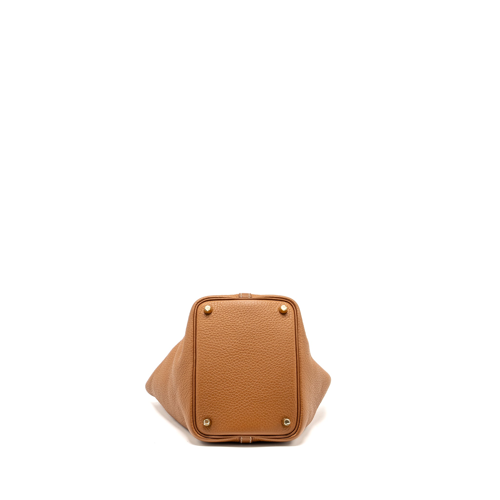 Hermes Picotin 18 Lock Bag Clemence Gold GHW stamp Z - Image 5