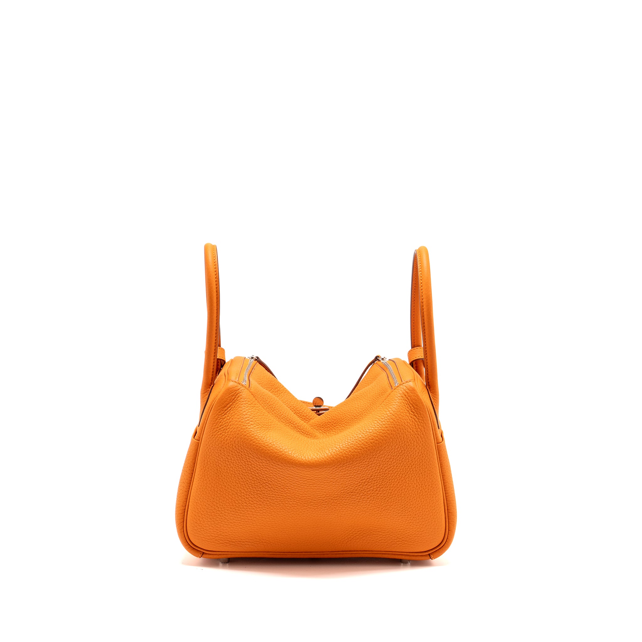 Hermes lindy 26 clemence orange SHW stamp U - Image 2