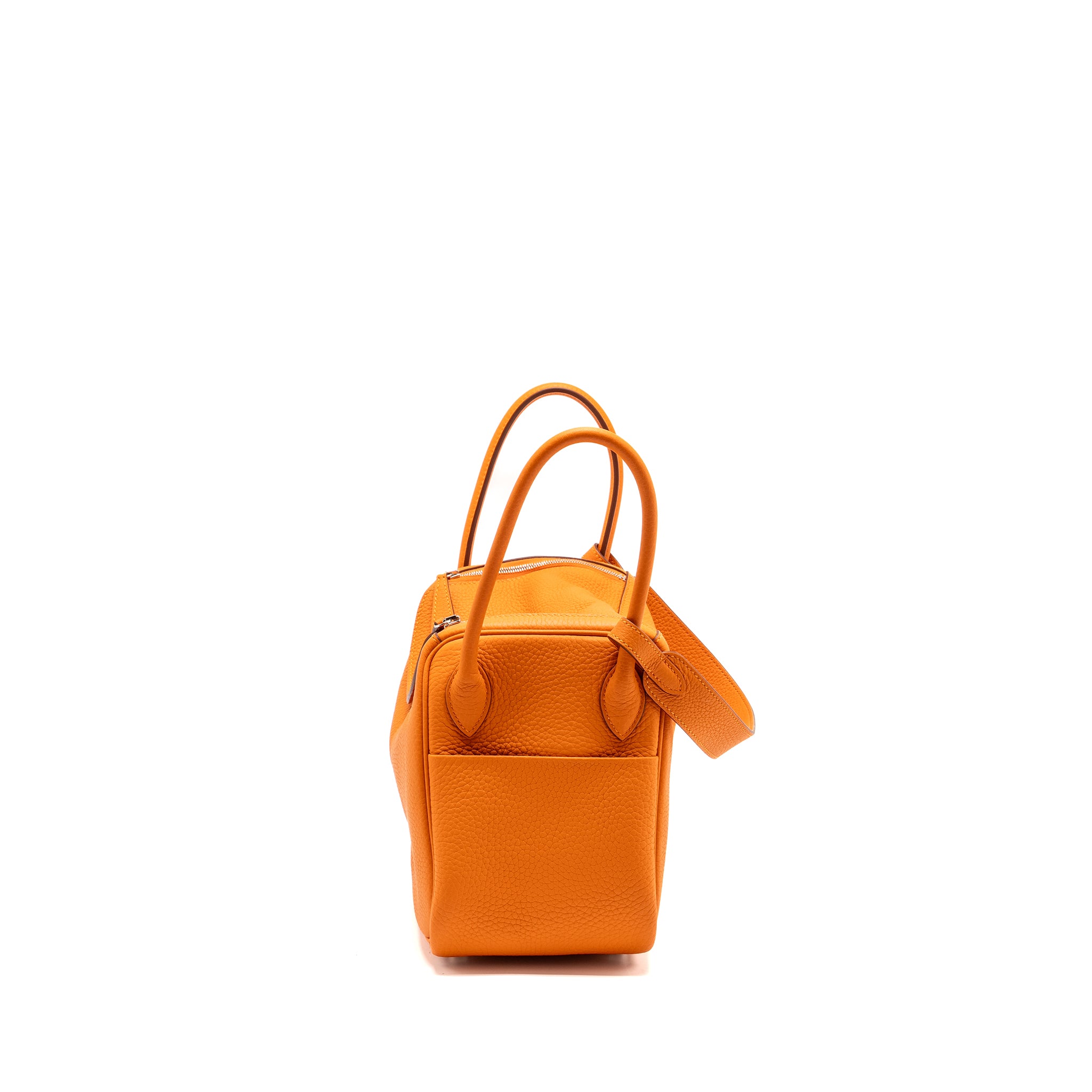 Hermes lindy 26 clemence orange SHW stamp U - Image 3