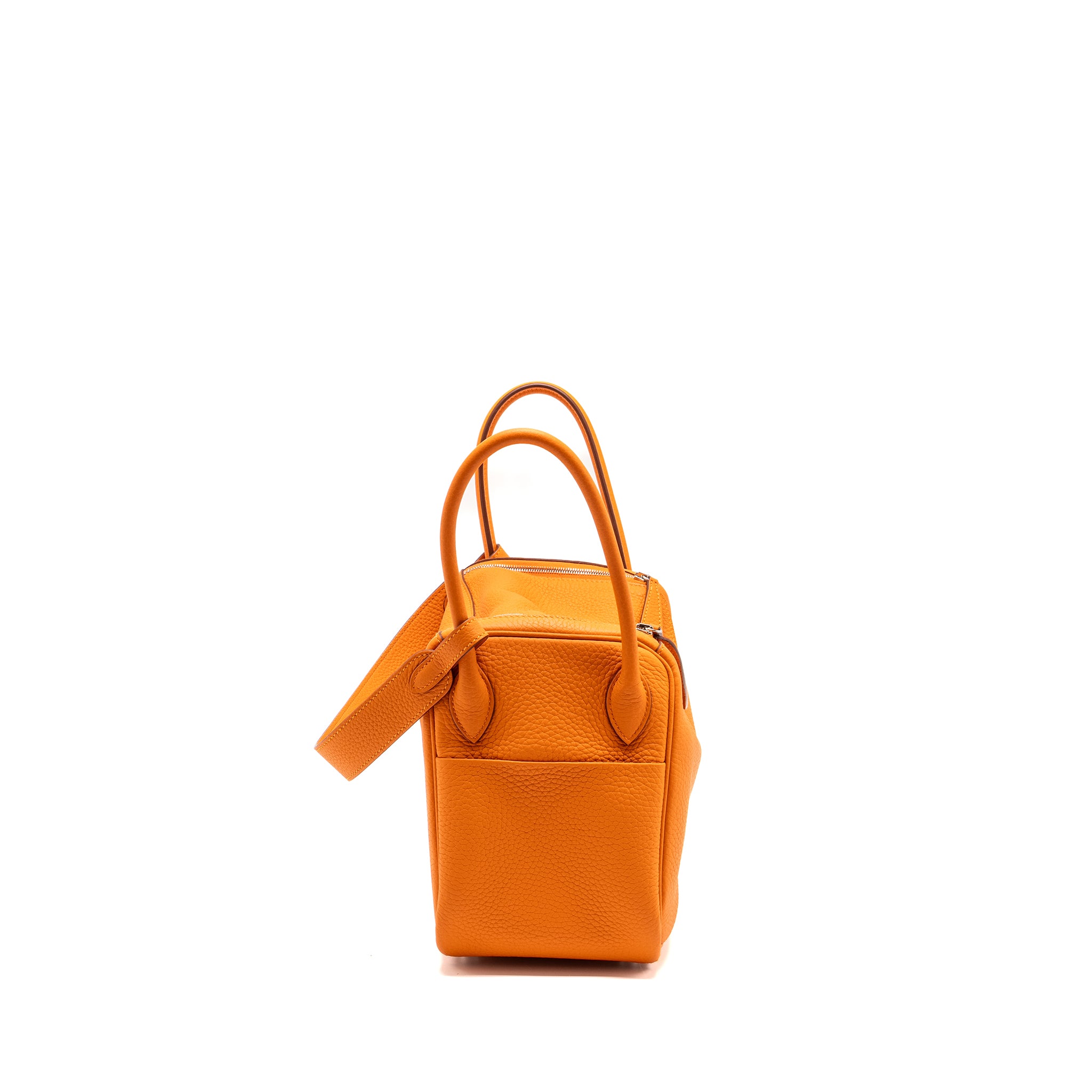 Hermes lindy 26 clemence orange SHW stamp U - Image 4