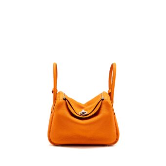 Hermes lindy 26 clemence orange SHW stamp U