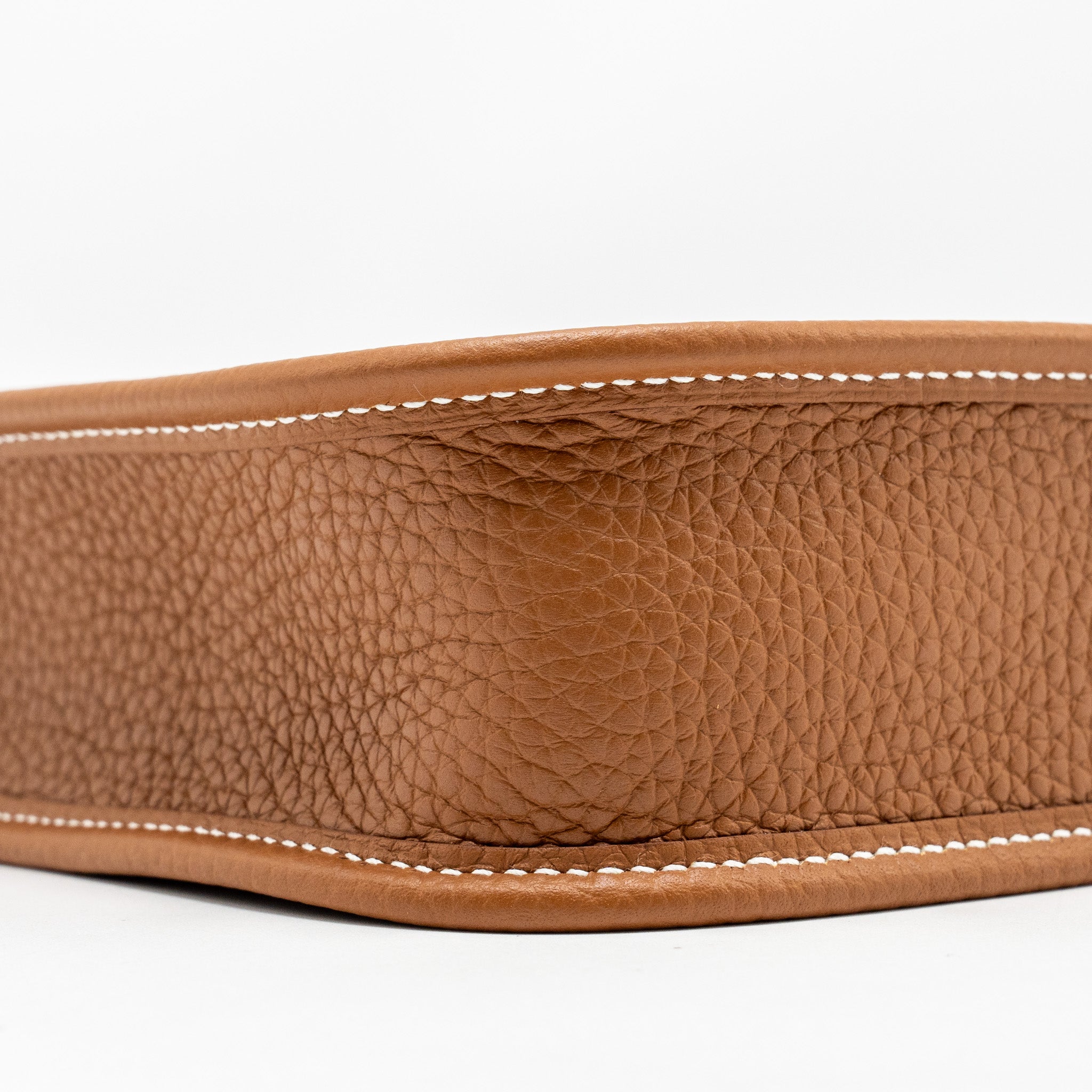 Hermes Mini Evelyn Clemence Gold SHW Stamp B - Image 6