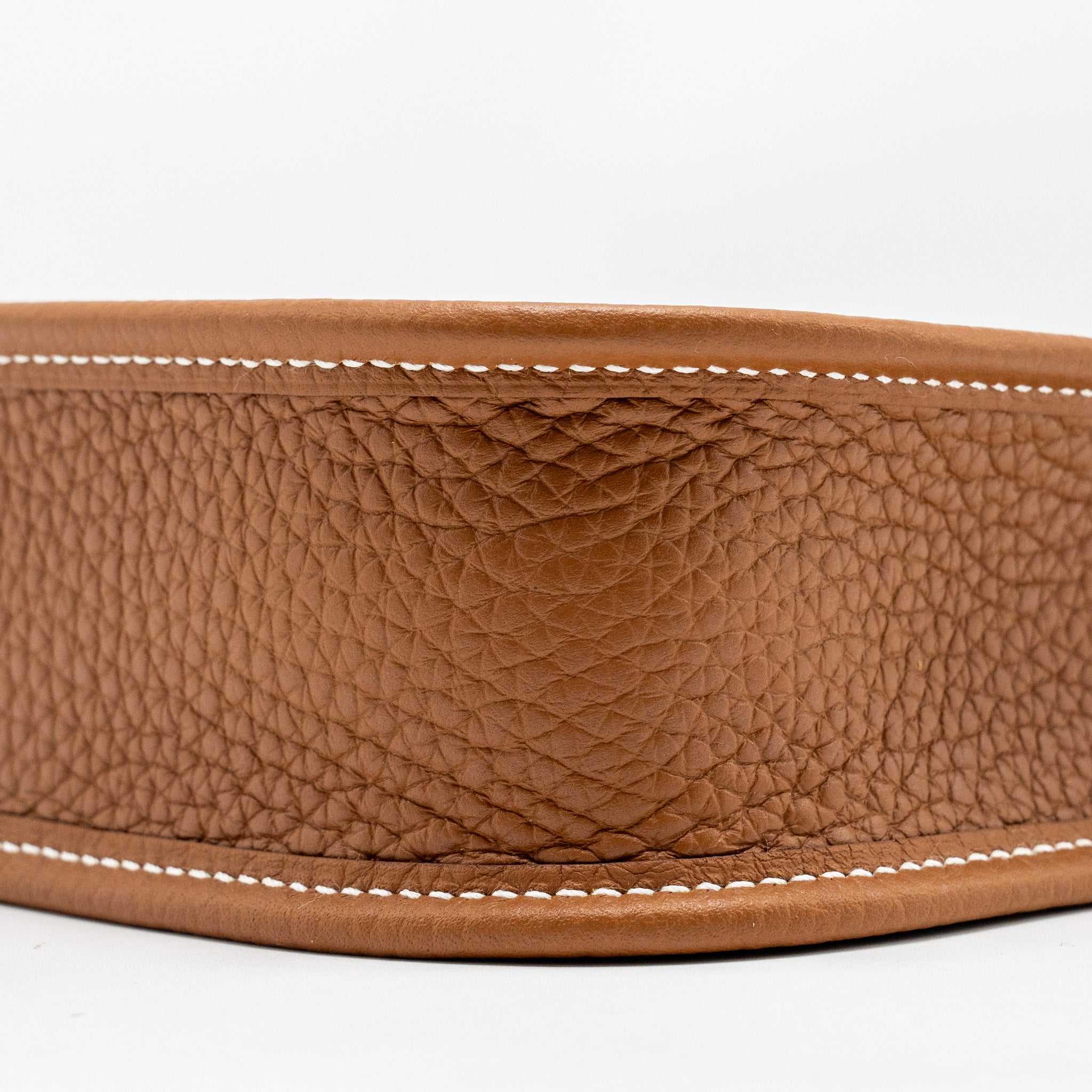 Hermes Mini Evelyn Clemence Gold SHW Stamp B - Image 7