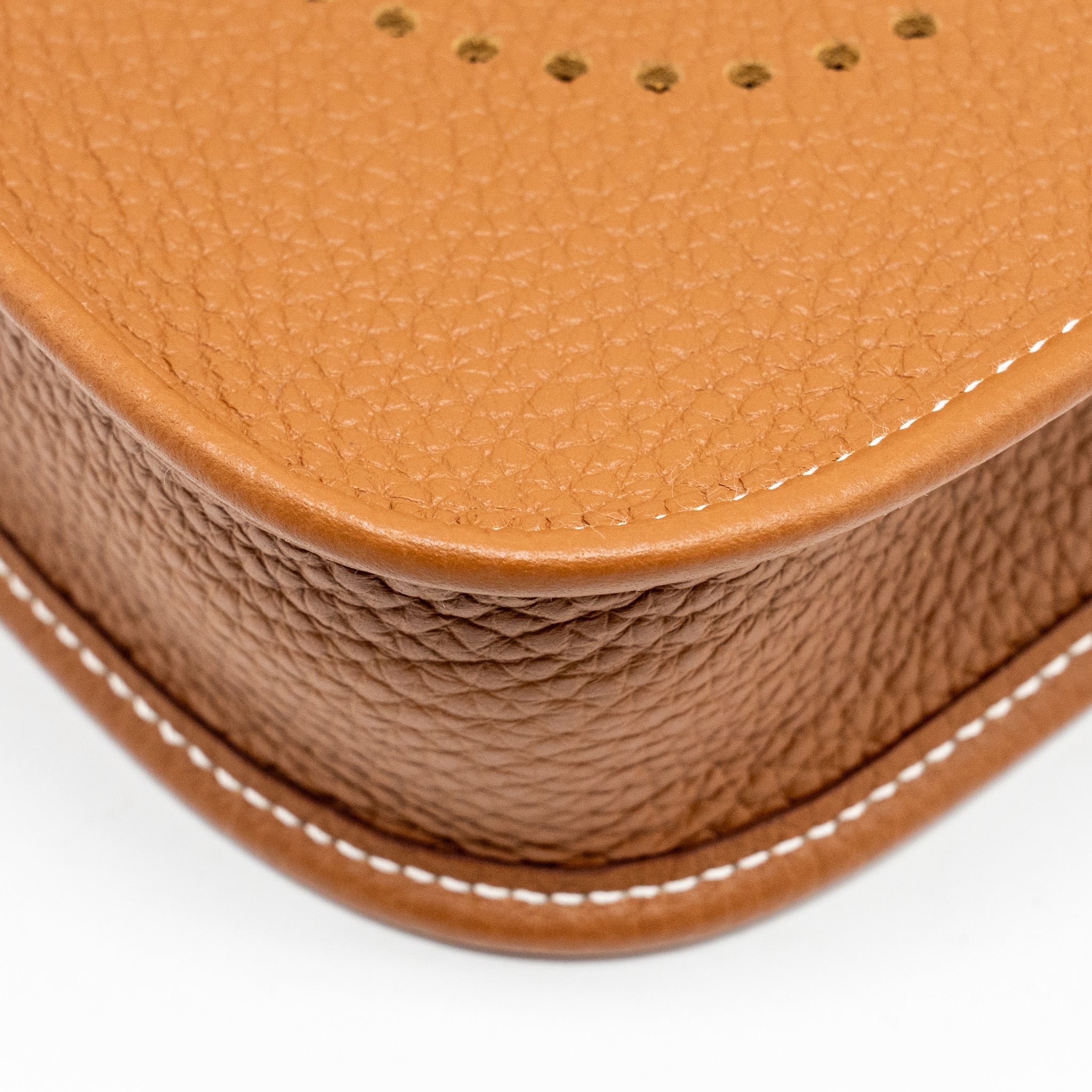 Hermes Mini Evelyn Clemence Gold SHW Stamp B - Image 8