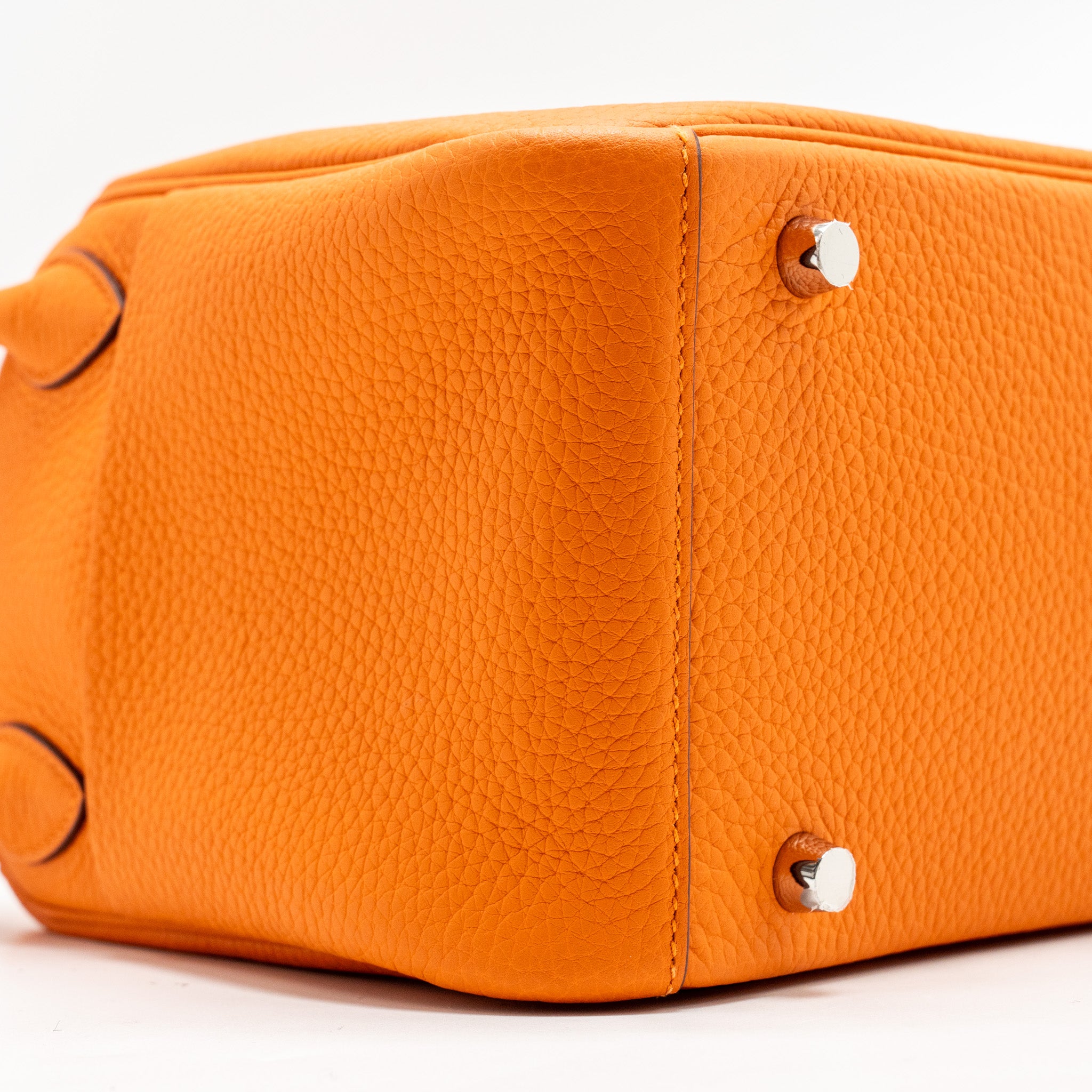 Hermes lindy 26 clemence orange SHW stamp U - Image 7