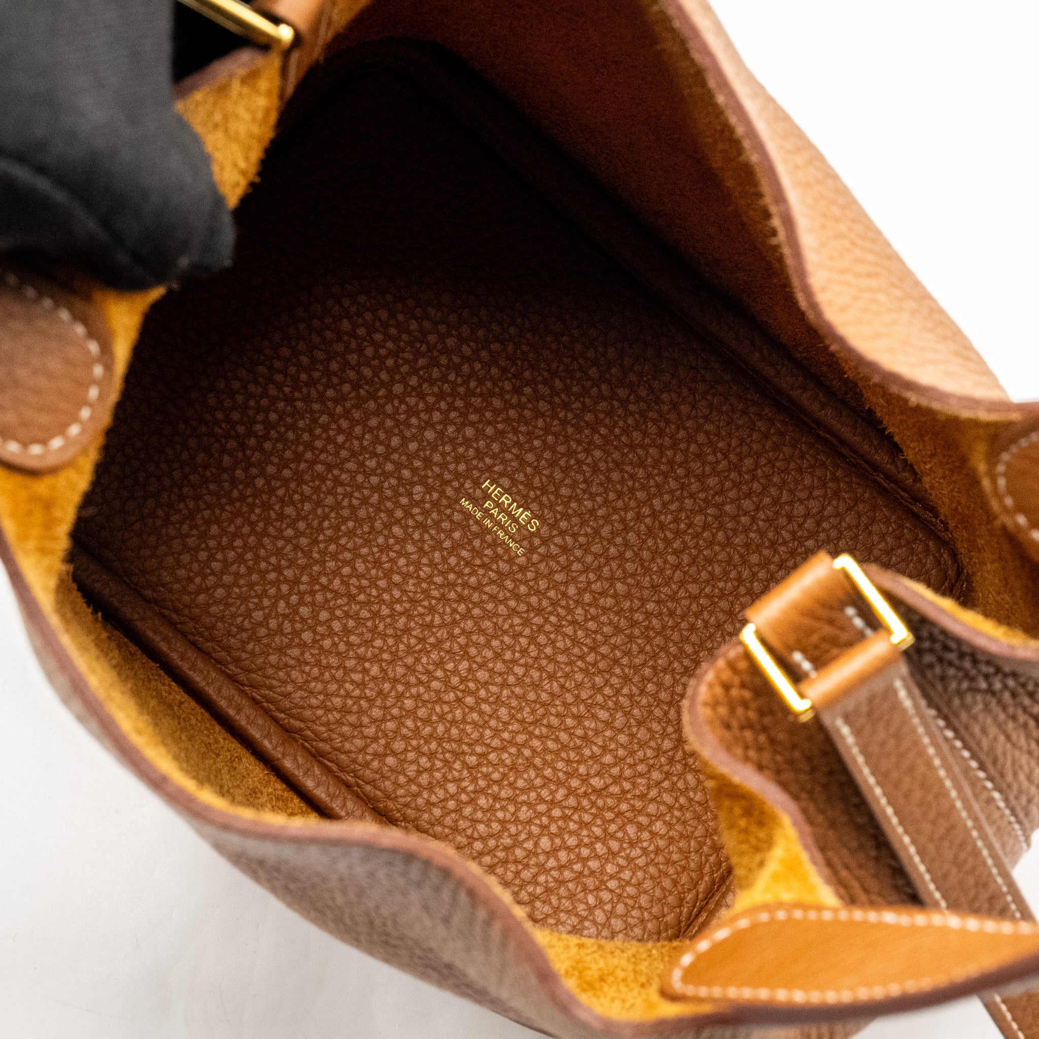 Hermes Picotin 18 Lock Bag Clemence Gold GHW stamp Z - Image 14