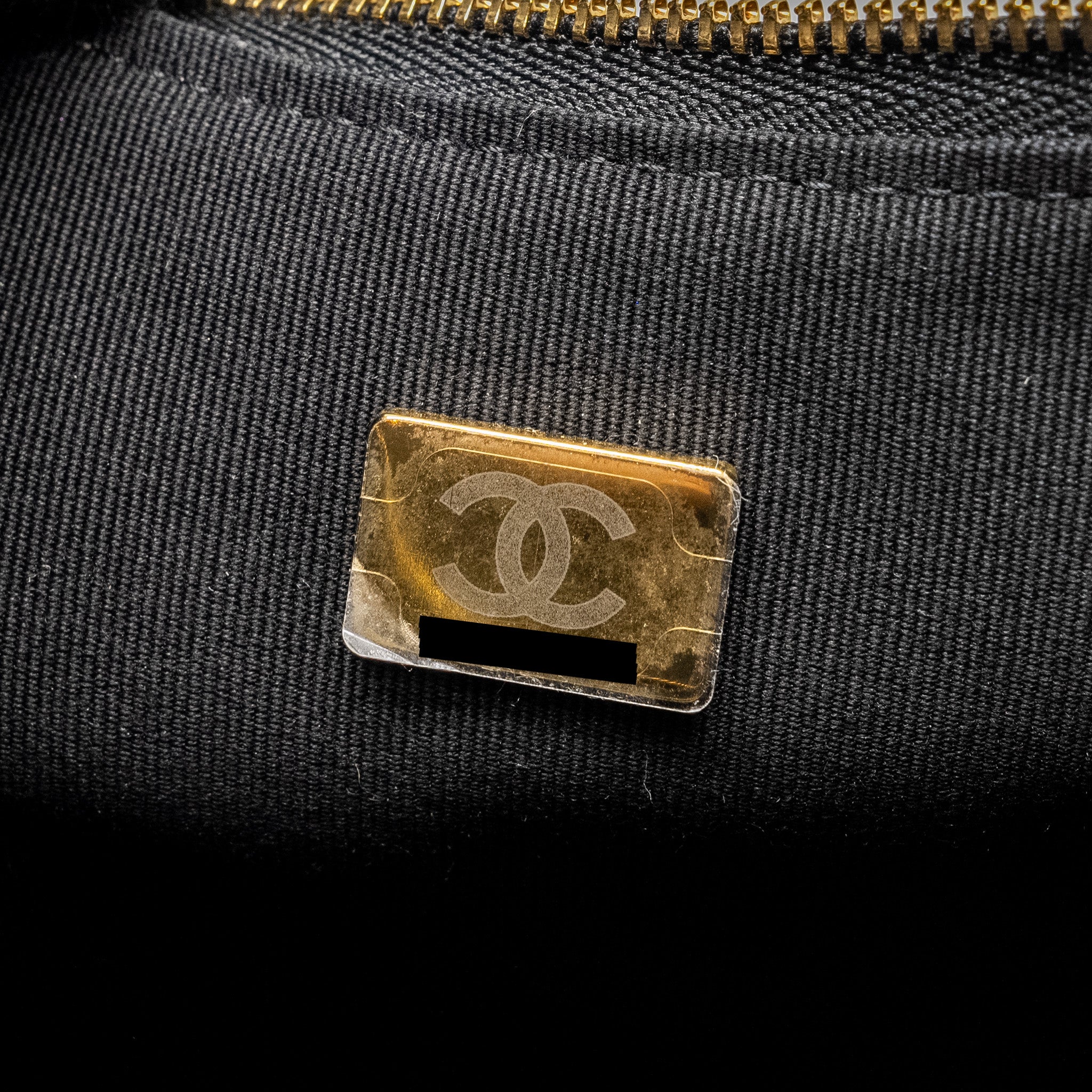 Chanel Small moon Hobo Bag Lambskin Black LGHW (Microchip) - Image 14