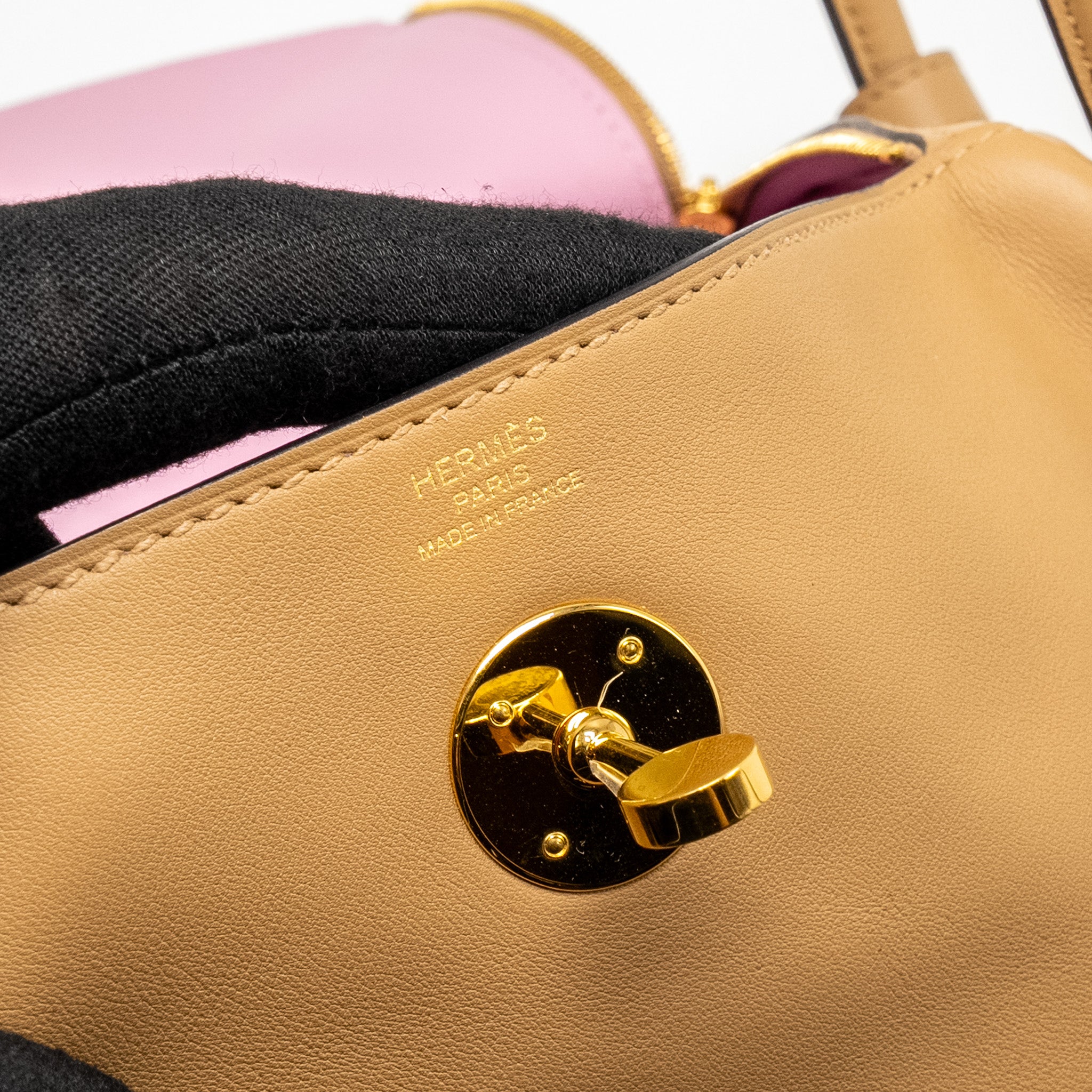 Hermes Lindy 26 Swift Chai / Mauve Sylvestre GHW stamp Z - Image 17