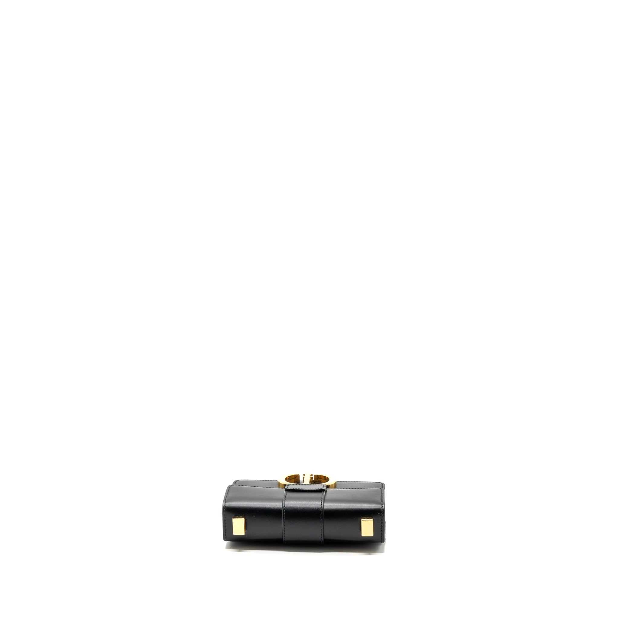 Dior micro 30 Montaigne bag calfskin black GHW - Image 5