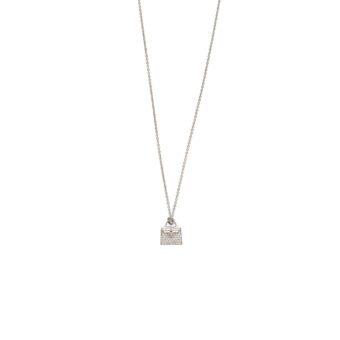 Hermes Kelly Amulette Pendant White Gold, Diamonds