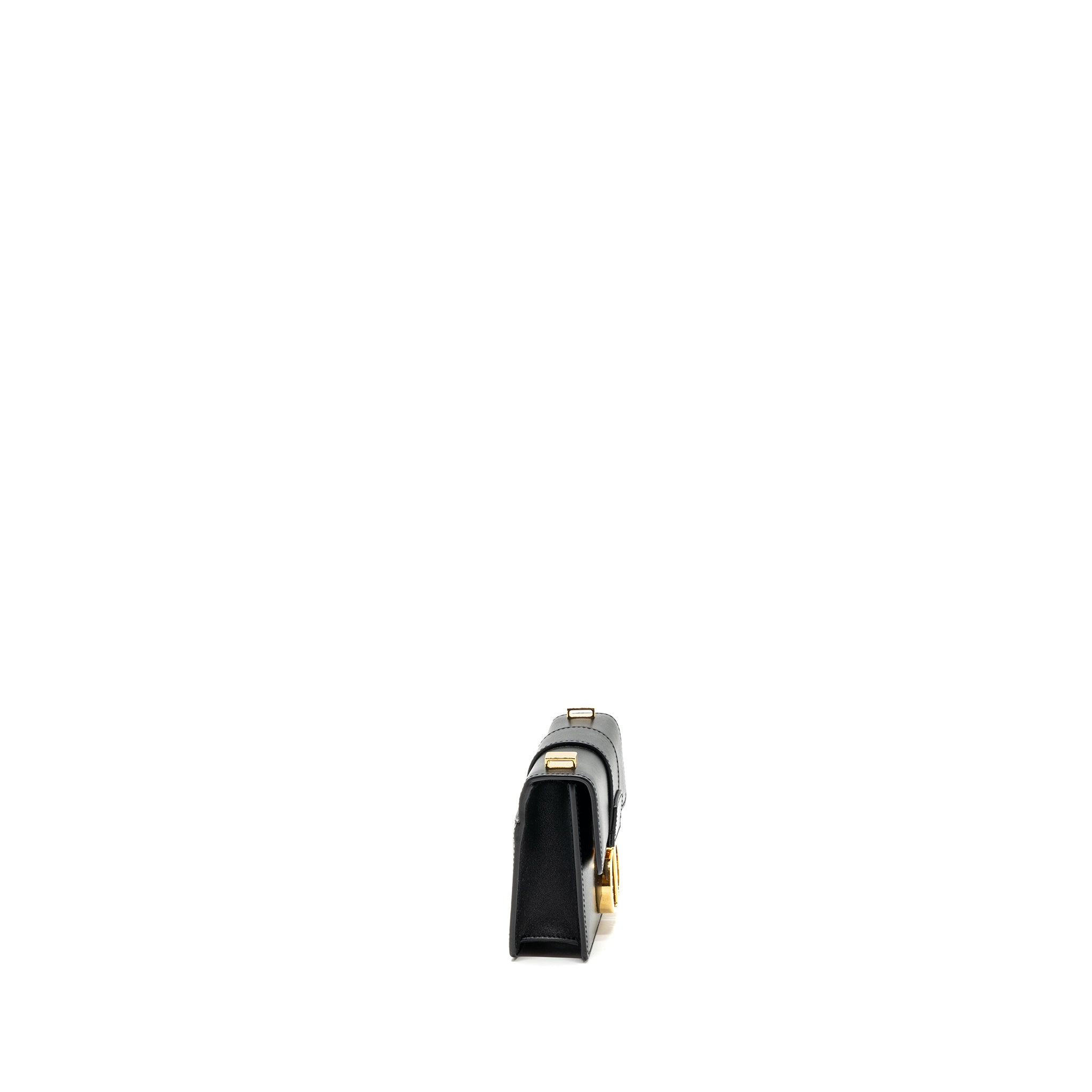Dior micro 30 Montaigne bag calfskin black GHW - Image 3