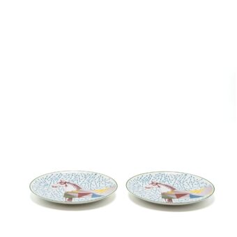 Hermes Hippomobile dessert plate