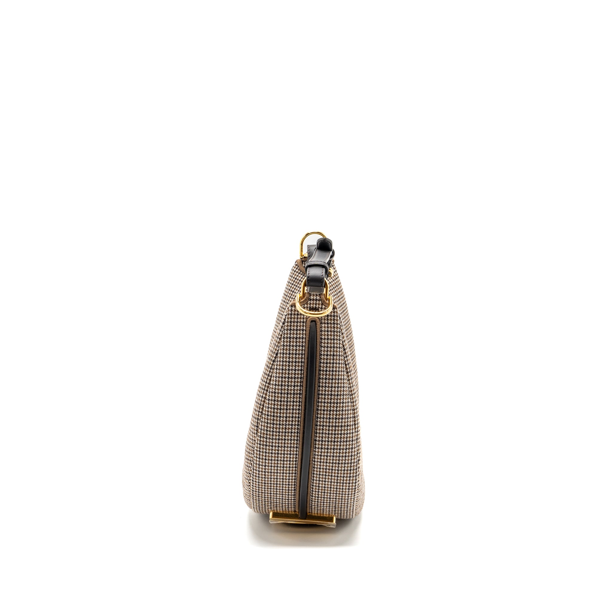 Fendi small fendigraphy bag fabric/ leather Beige/ multicolour GHW - Image 3