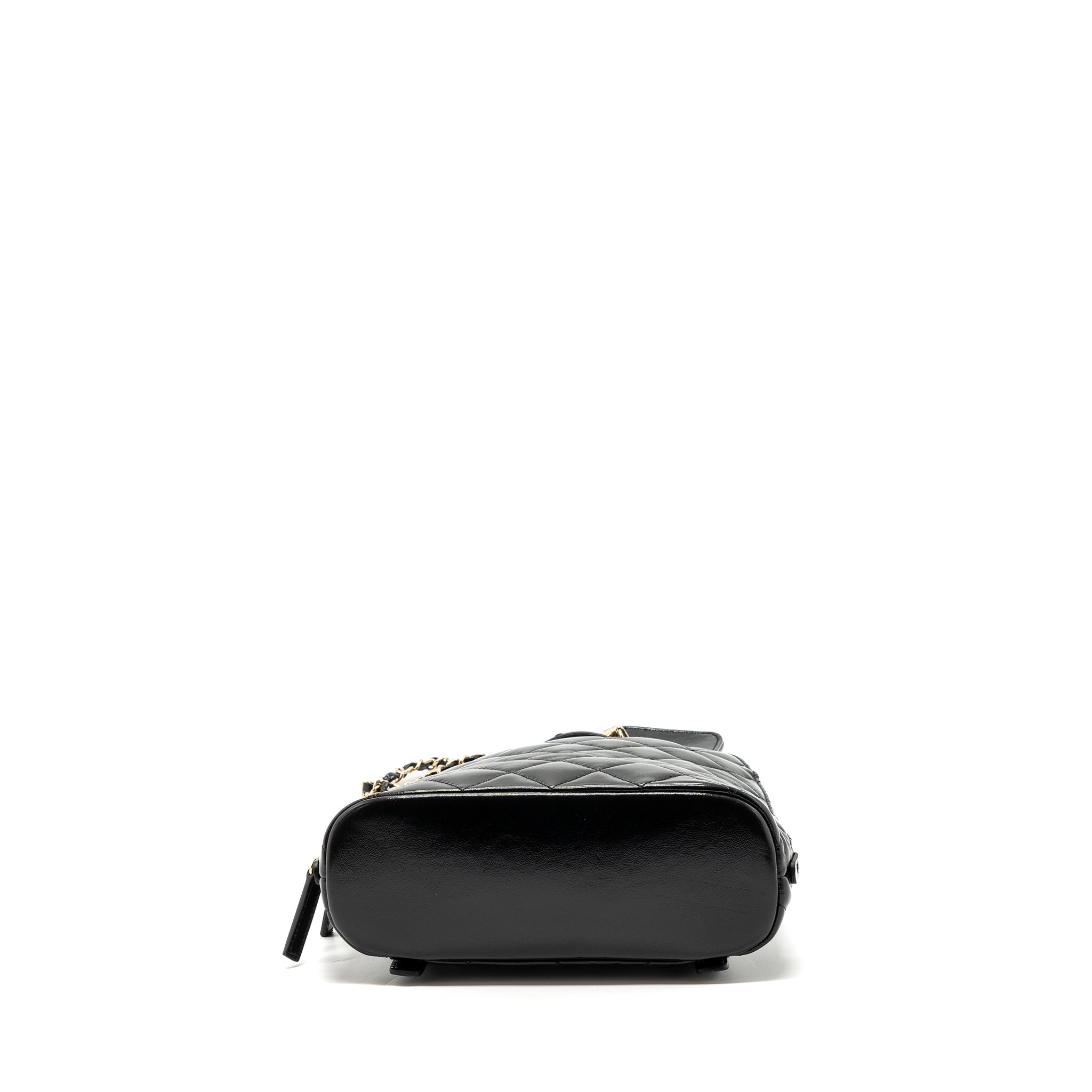 Chanel 22A Backpack Patent Black LGHW (Microchip) - Image 5
