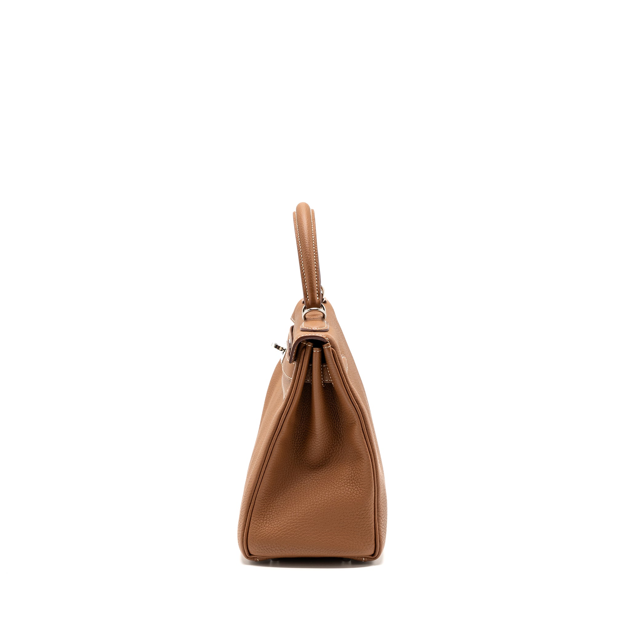 Hermes kelly 28 togo gold SHW stamp X - Image 4