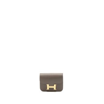 Hermes Constance Slim Epsom Gris Etain GHW Stamp Z