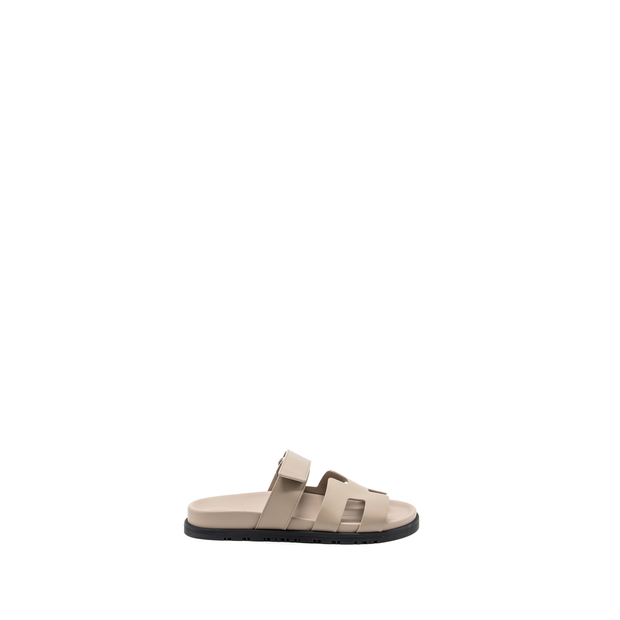 Hermes size 37 chypre sandals beige mastic - Image 4