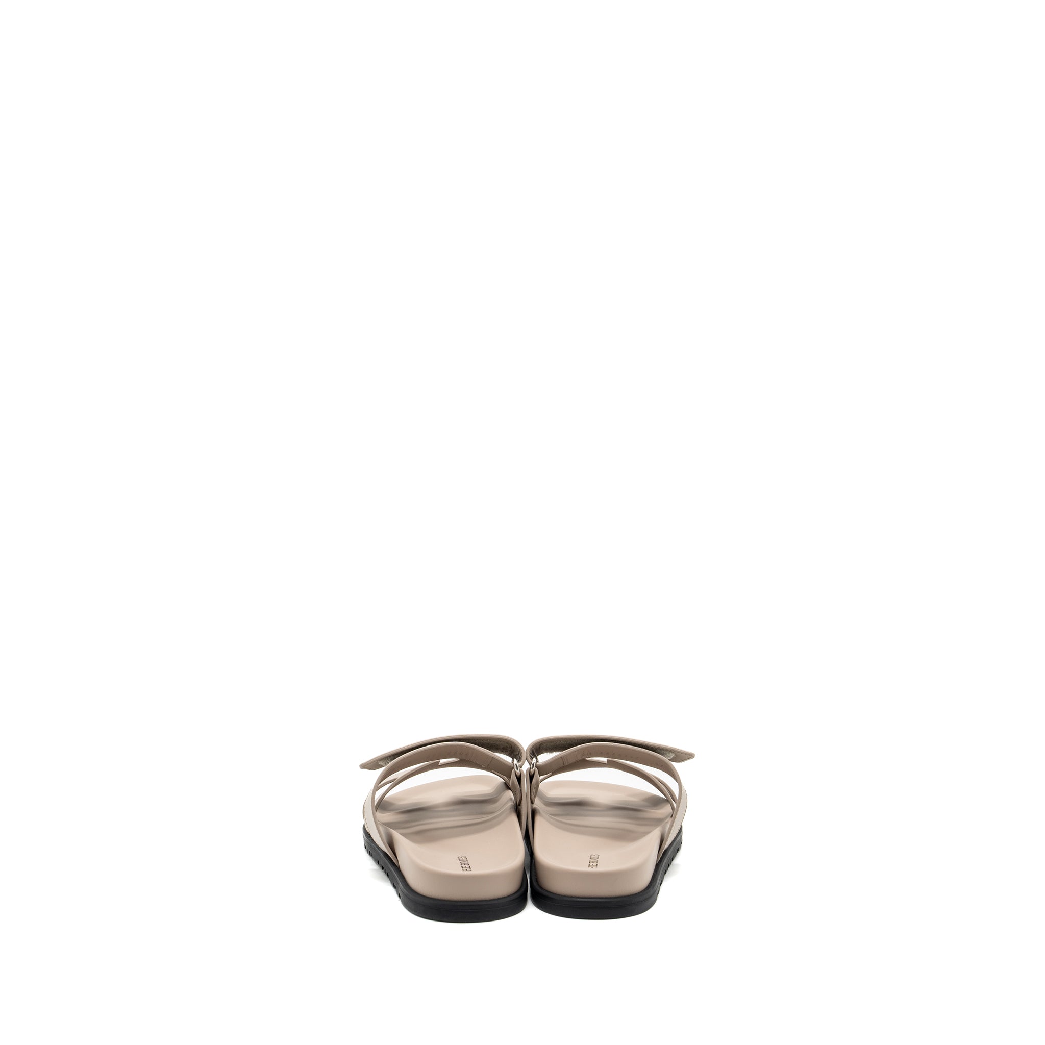 Hermes size 37 chypre sandals beige mastic - Image 3