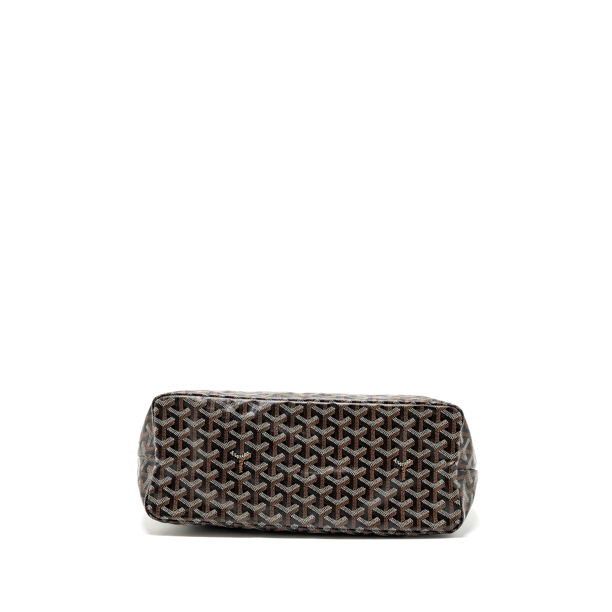 Goyard Boheme hobo bag canvas / calfskin brown with necessaries bag organizer SHW - Image 5