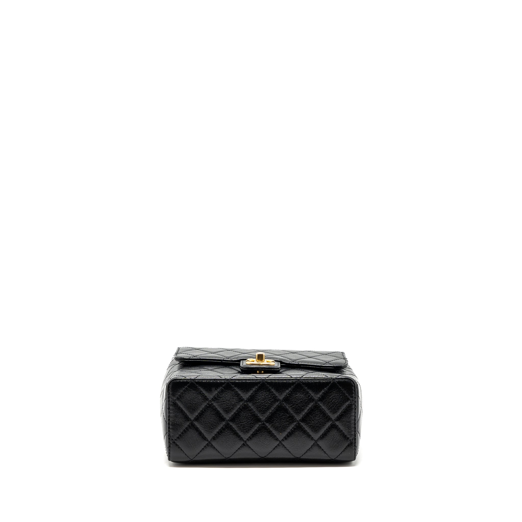 Chanel 22K retro new square large flap bag goatskin black GHW (microchip) - Image 6
