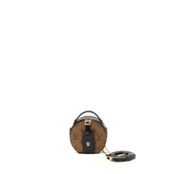 Louis Vuitton Mini Boite Chapeau Monogram Reverse Canvas GHW