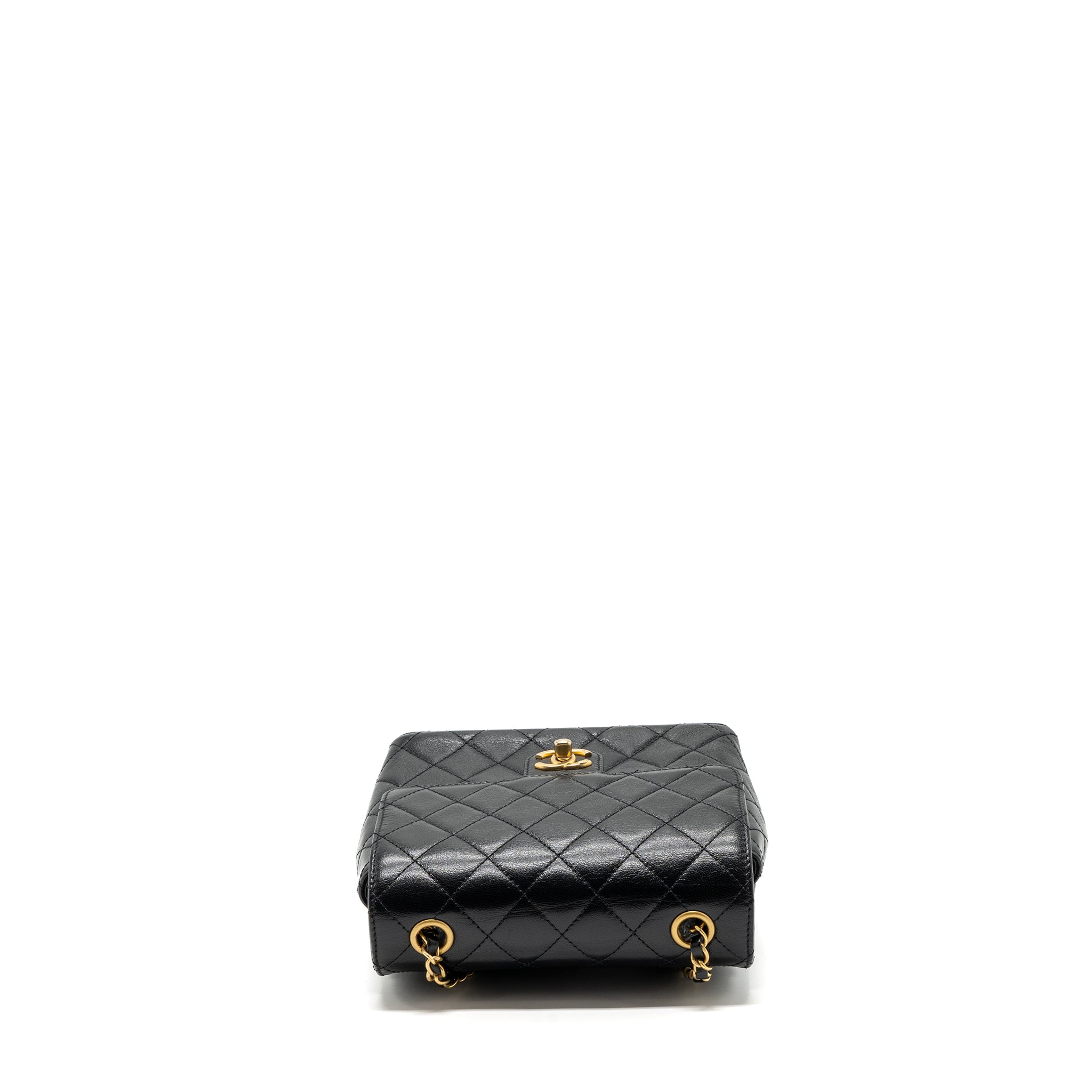 Chanel 22K retro new square large flap bag goatskin black GHW (microchip) - Image 5