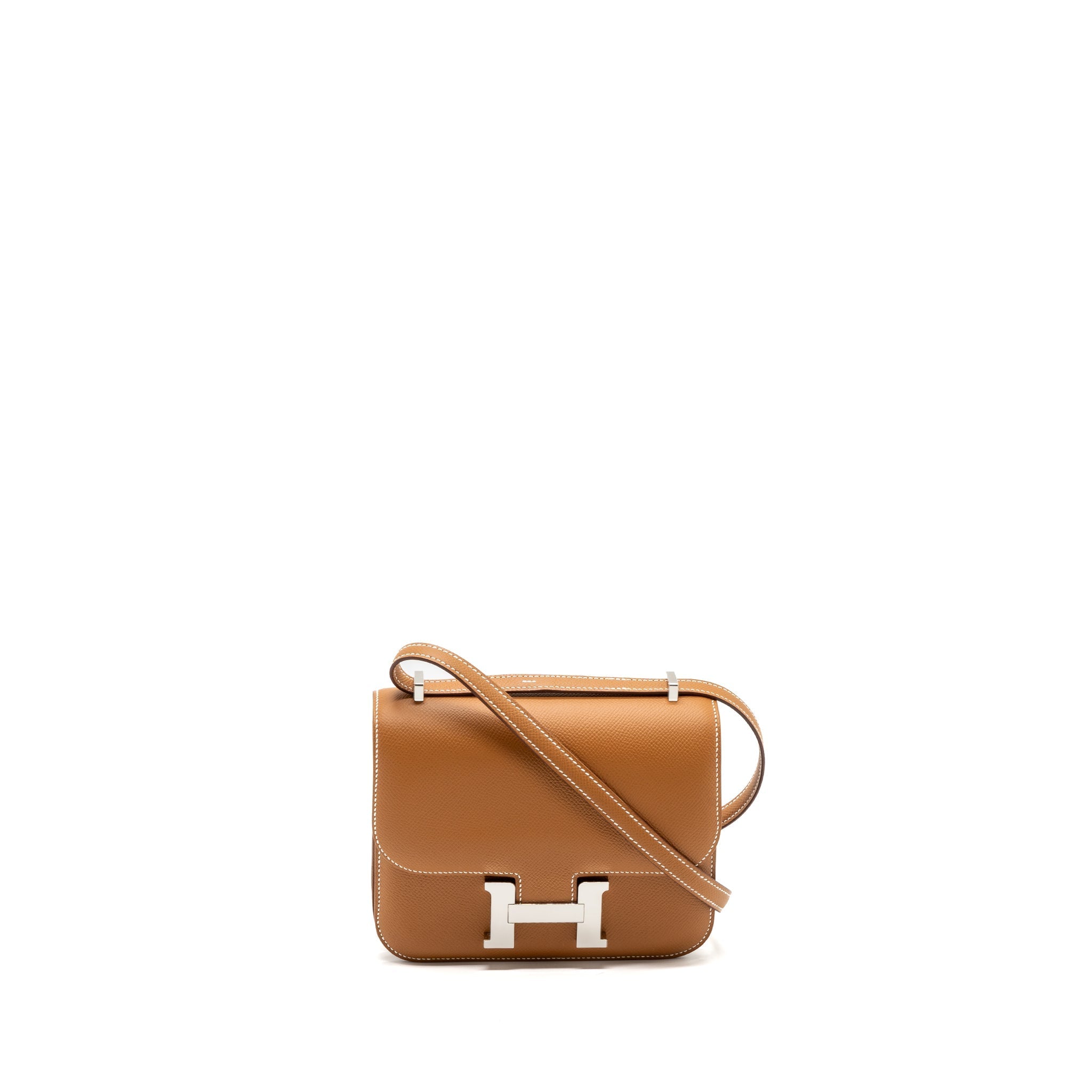 Hermes Mini Constance Epsom Gold SHW Stamp B(new version)
