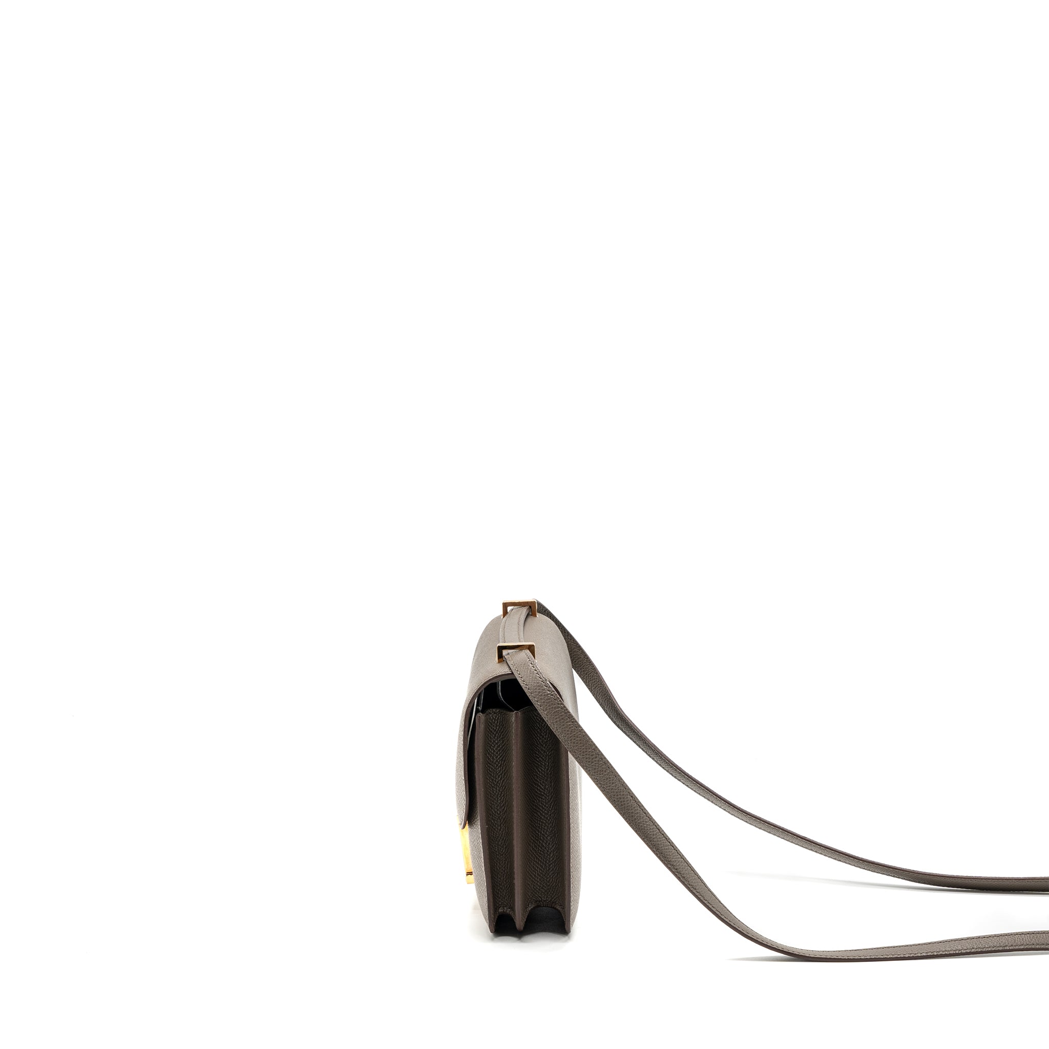 Hermes mini constance epsom gris etain RGHW stamp Y - Image 4