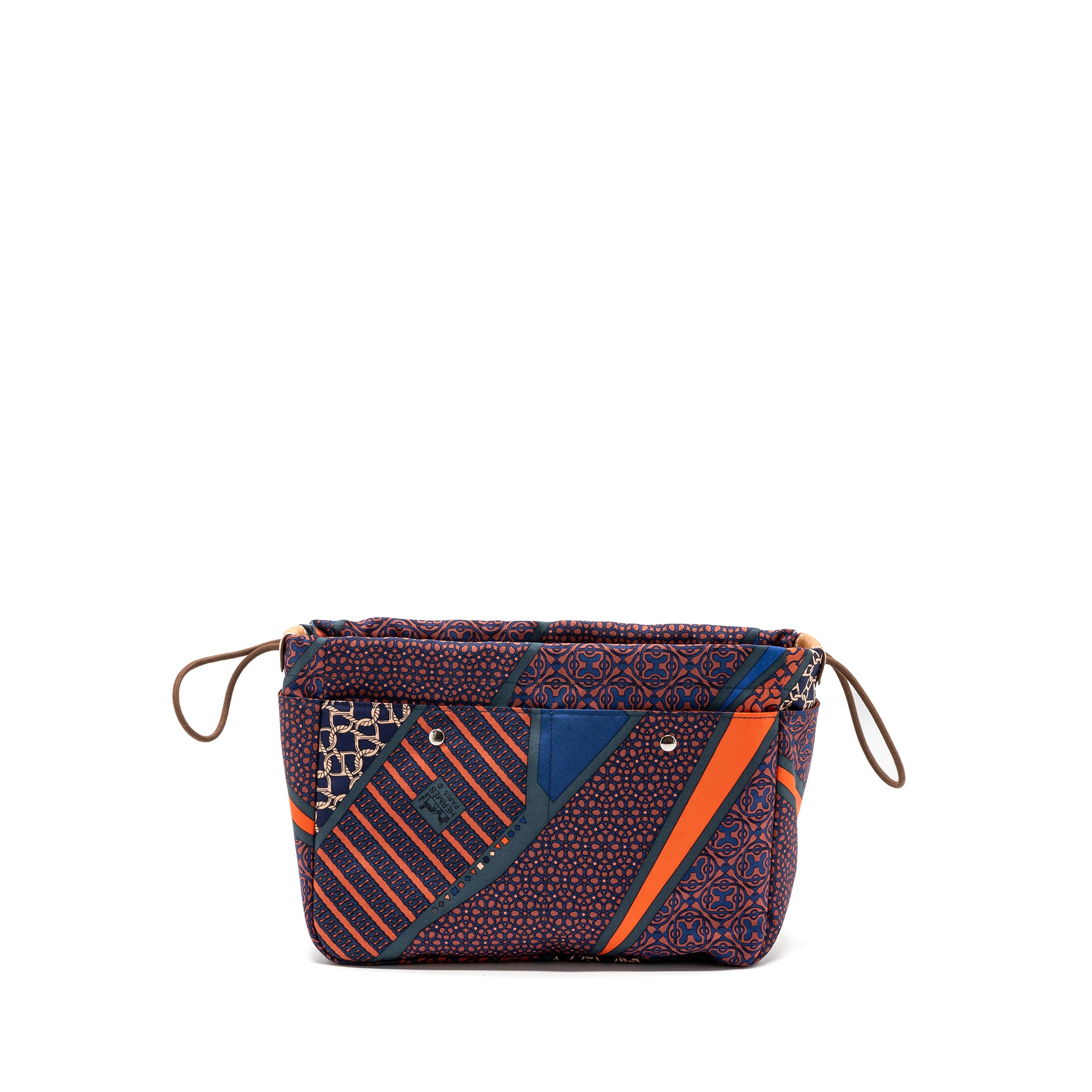 Hermes Fourbi 25 Pouch canvas / Leather Multicolour SHW Stamp Square R - Image 2